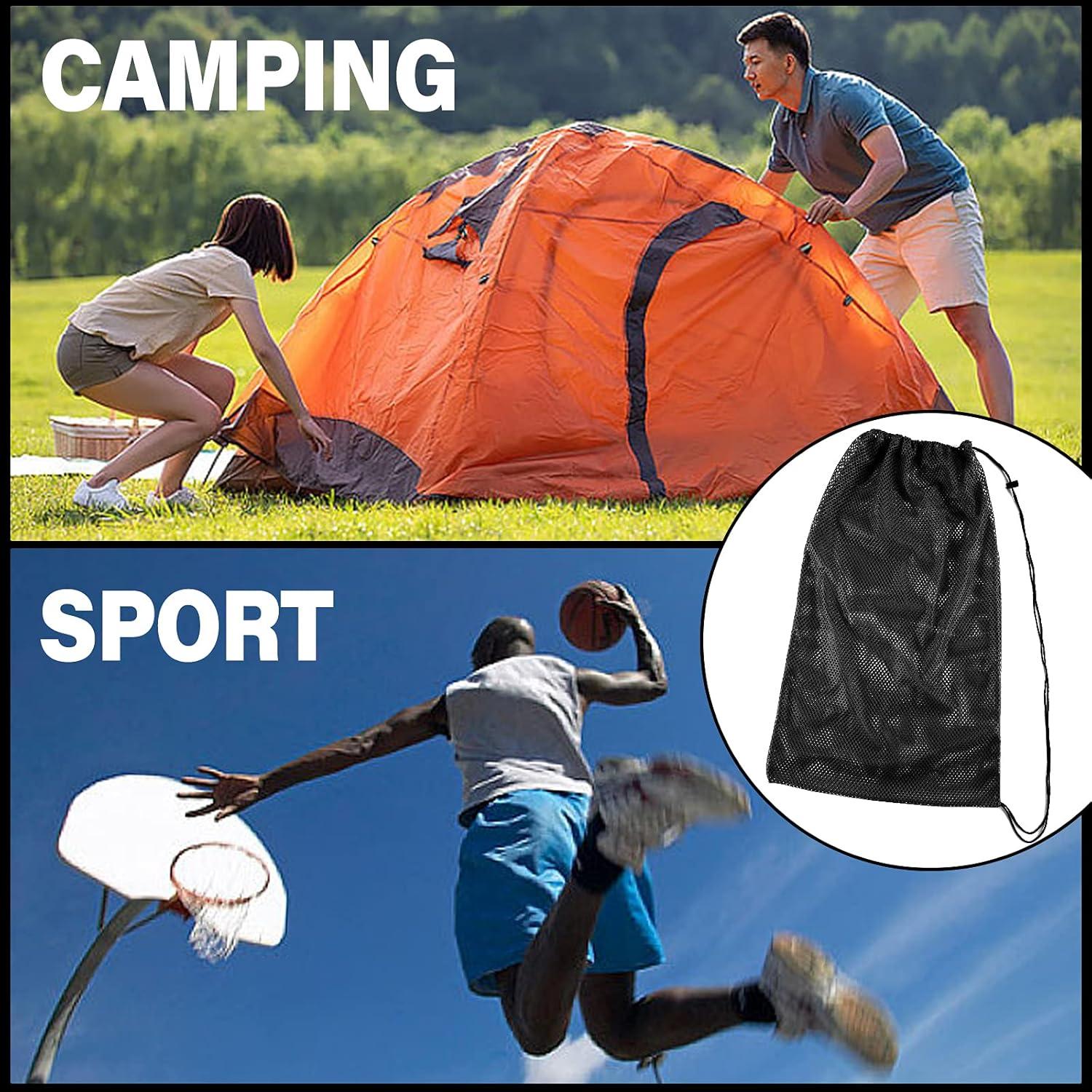 2 Bolsas de Malla para Snorkel Yizerel 69x46cm Negro y Azul