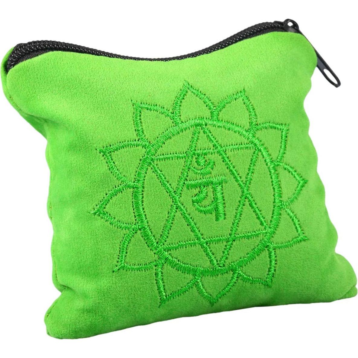 Conjunto 7 Piedras de Palma Aventurina Verde Mookaitedecor