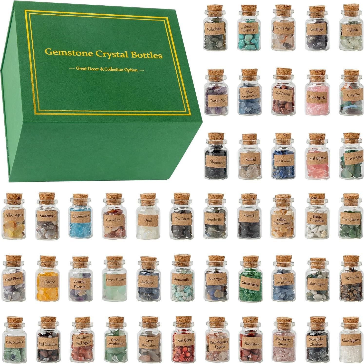 Set de 48 Cristales Sanadores KHOCOEE - Decoración y Regalo