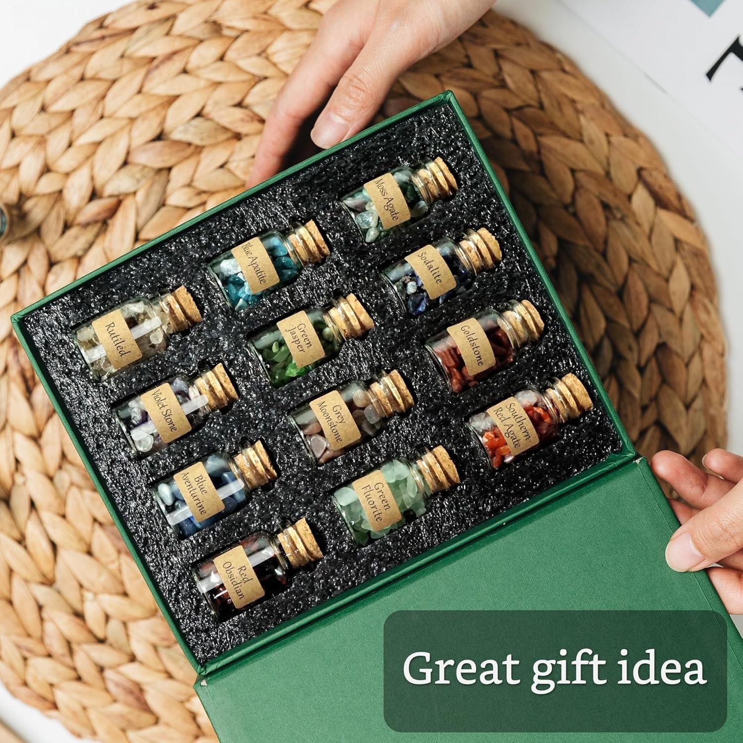 Set de 48 Cristales Sanadores KHOCOEE - Decoración y Regalo