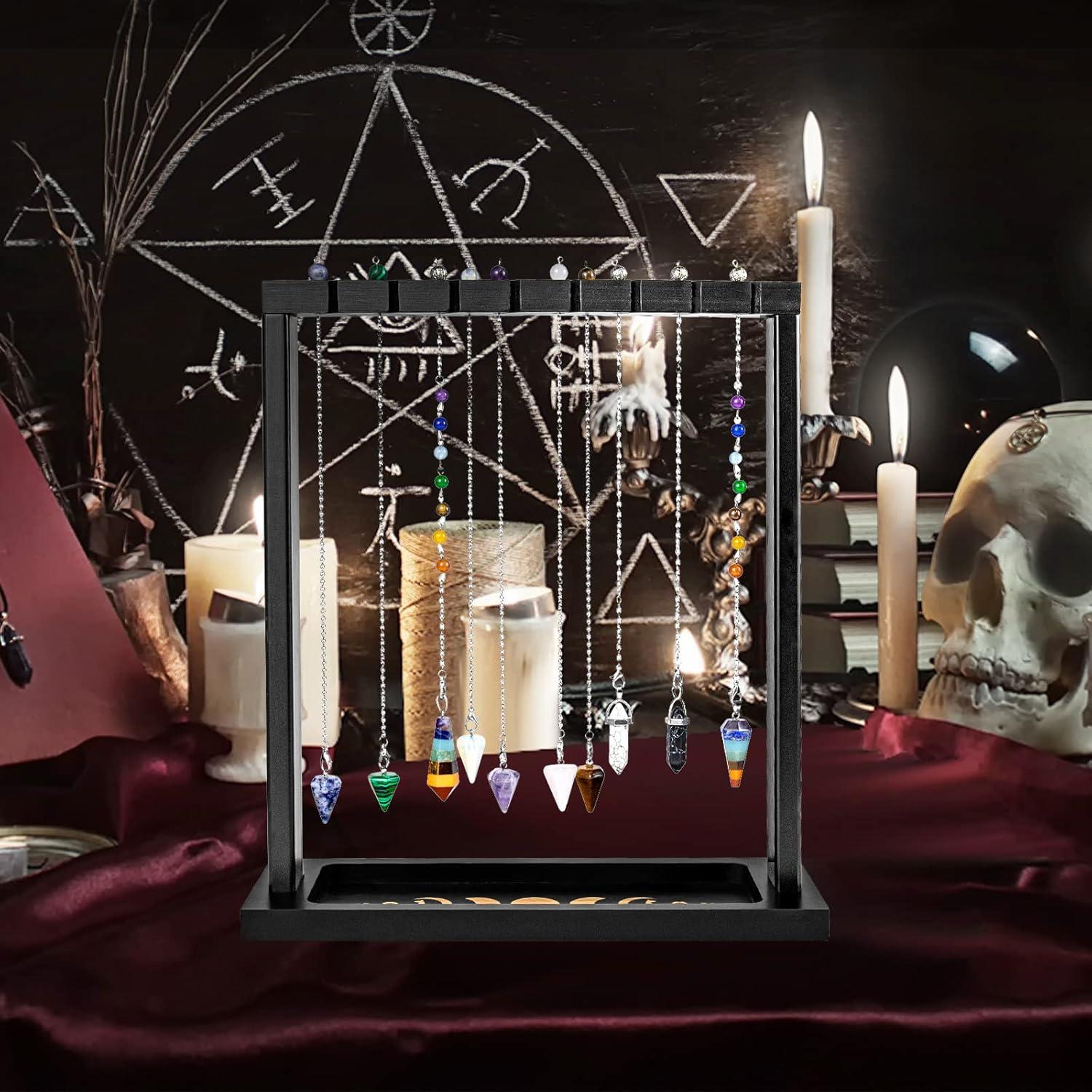 Soporte de Exhibición de Cristales Ceiner con Fase Lunar