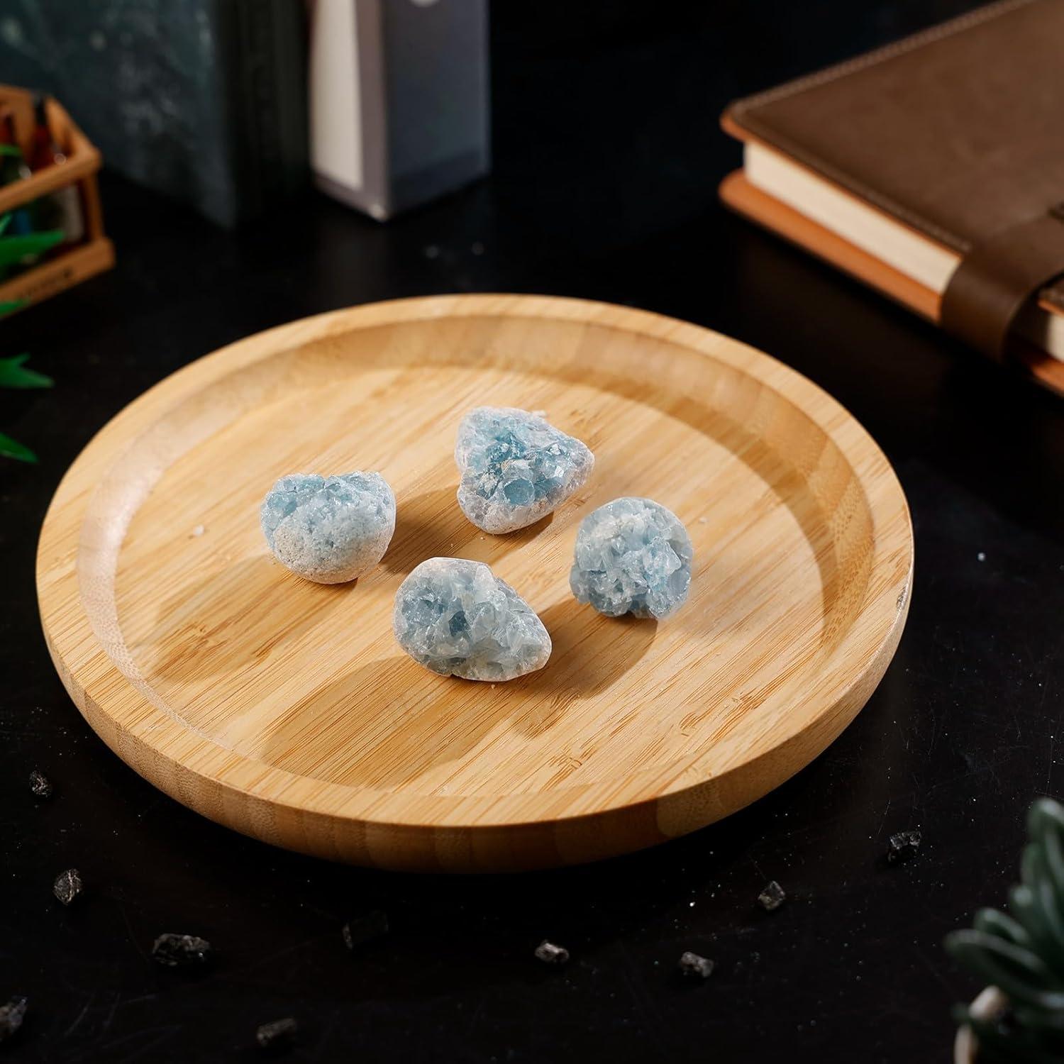 Especimen Mineral Celestita Azul Natural Bruto 25mm-45mm