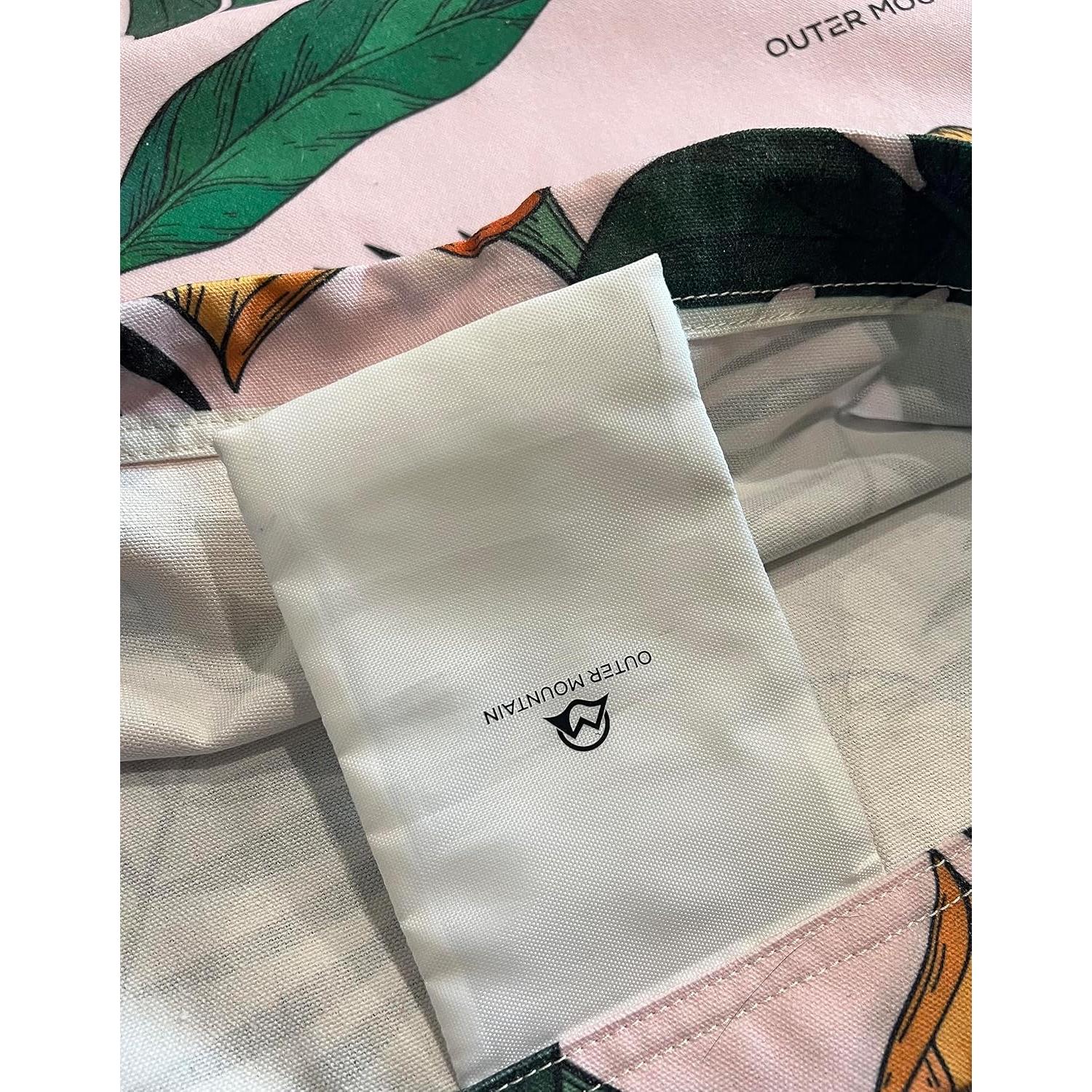 Calcetín de Tabla de Surf Outer Mountain 2,29 m Floral Azul