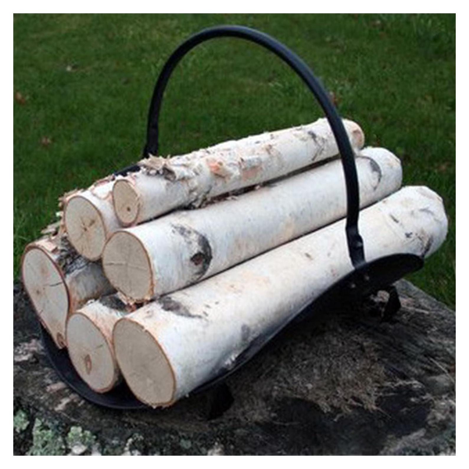 Juego de 6 Troncos Decorativos de Abedul Wilson 39-44 cm