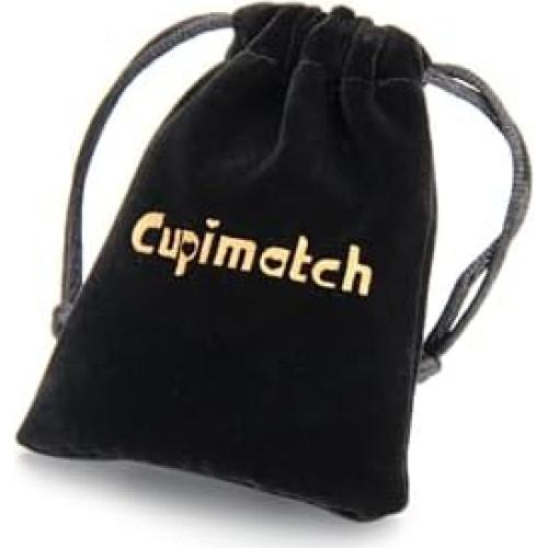 Pulsera de Cuero Ajustable Unisex Valknut Cupimatch Negra