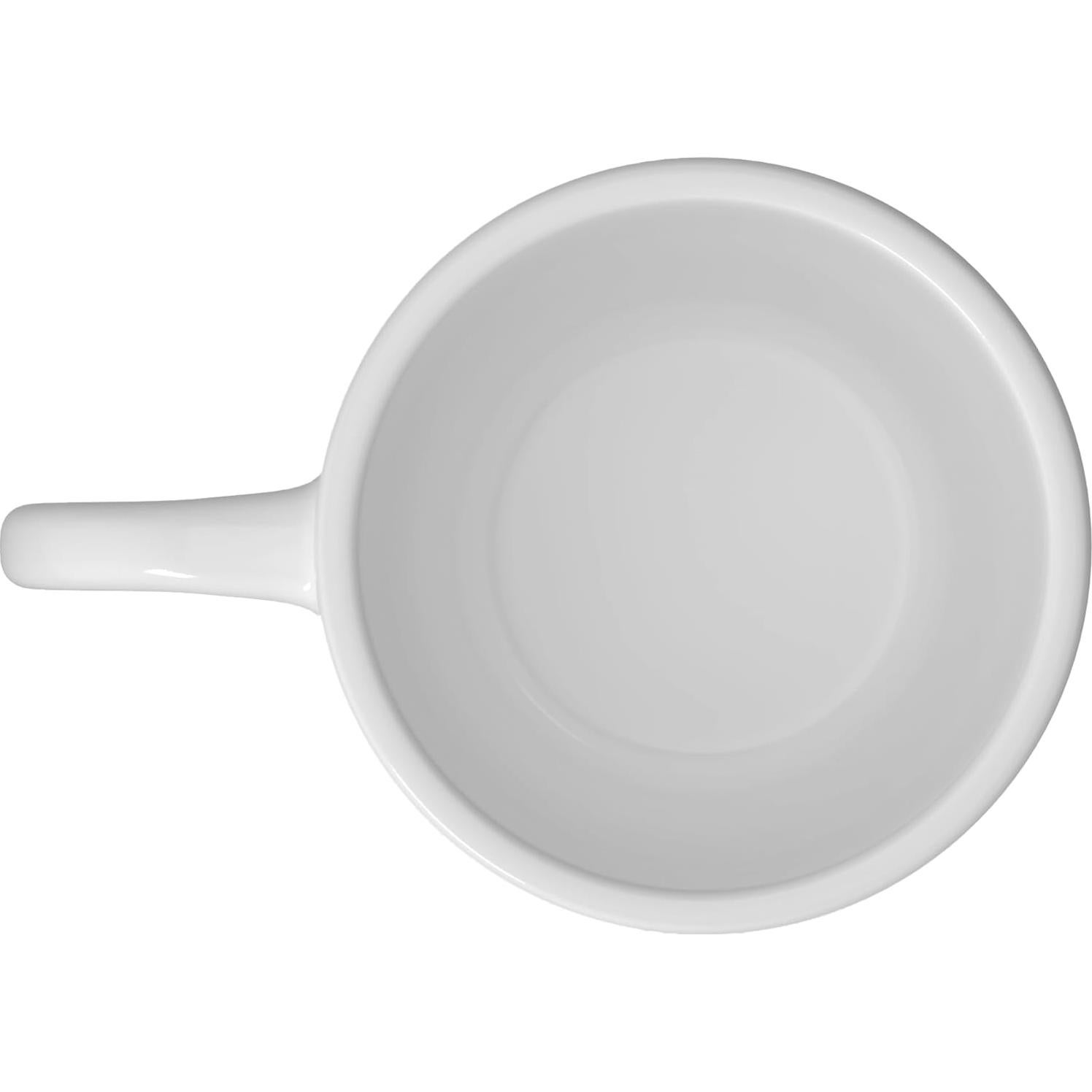 Taza de Cerámica Blanca 11 oz Pasos hacia Valhalla Vikingo