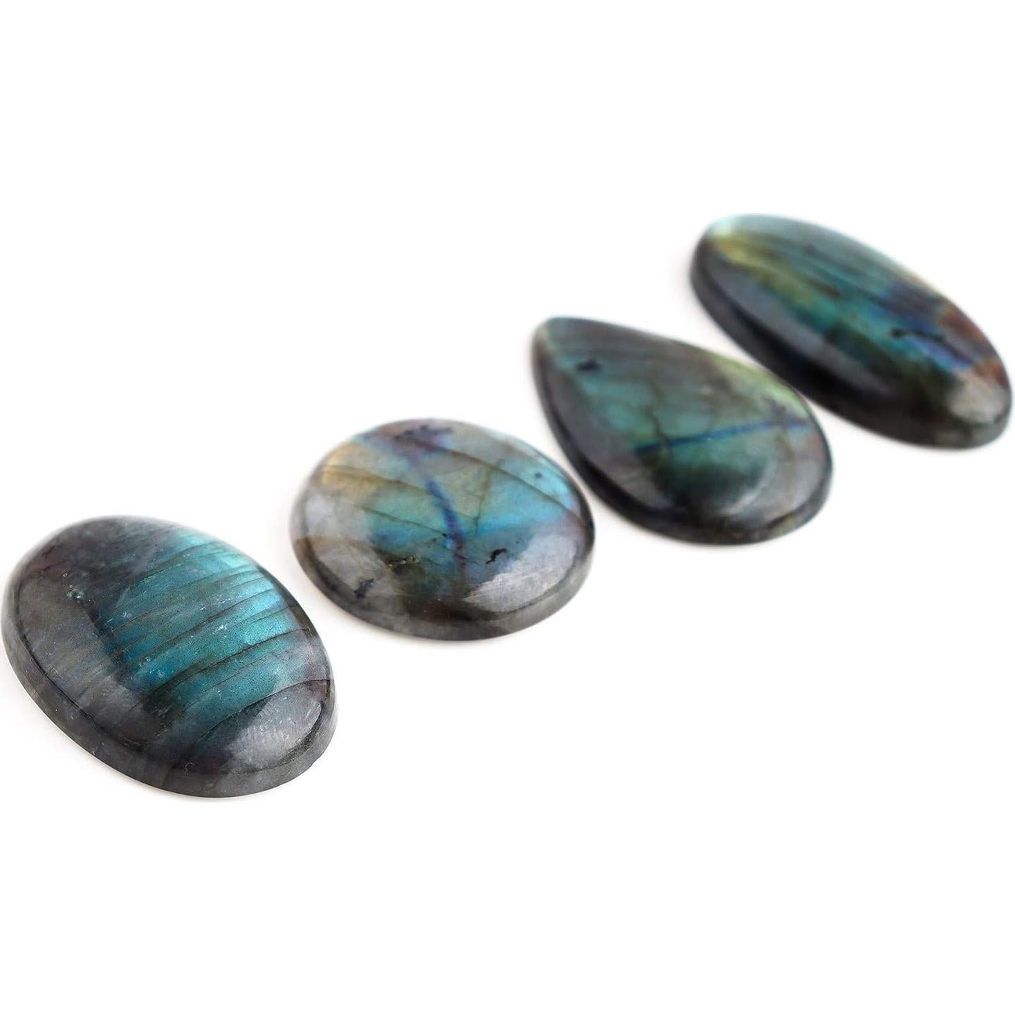 Piedras Cabujón de Labradorita Natural Odrilliongems 160-180 ct