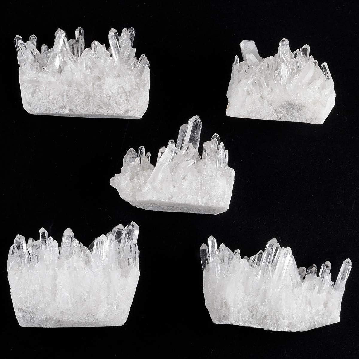 Cúmulo Irregular de Cuarzo Claro Rockcloud 35-65mm Decoración