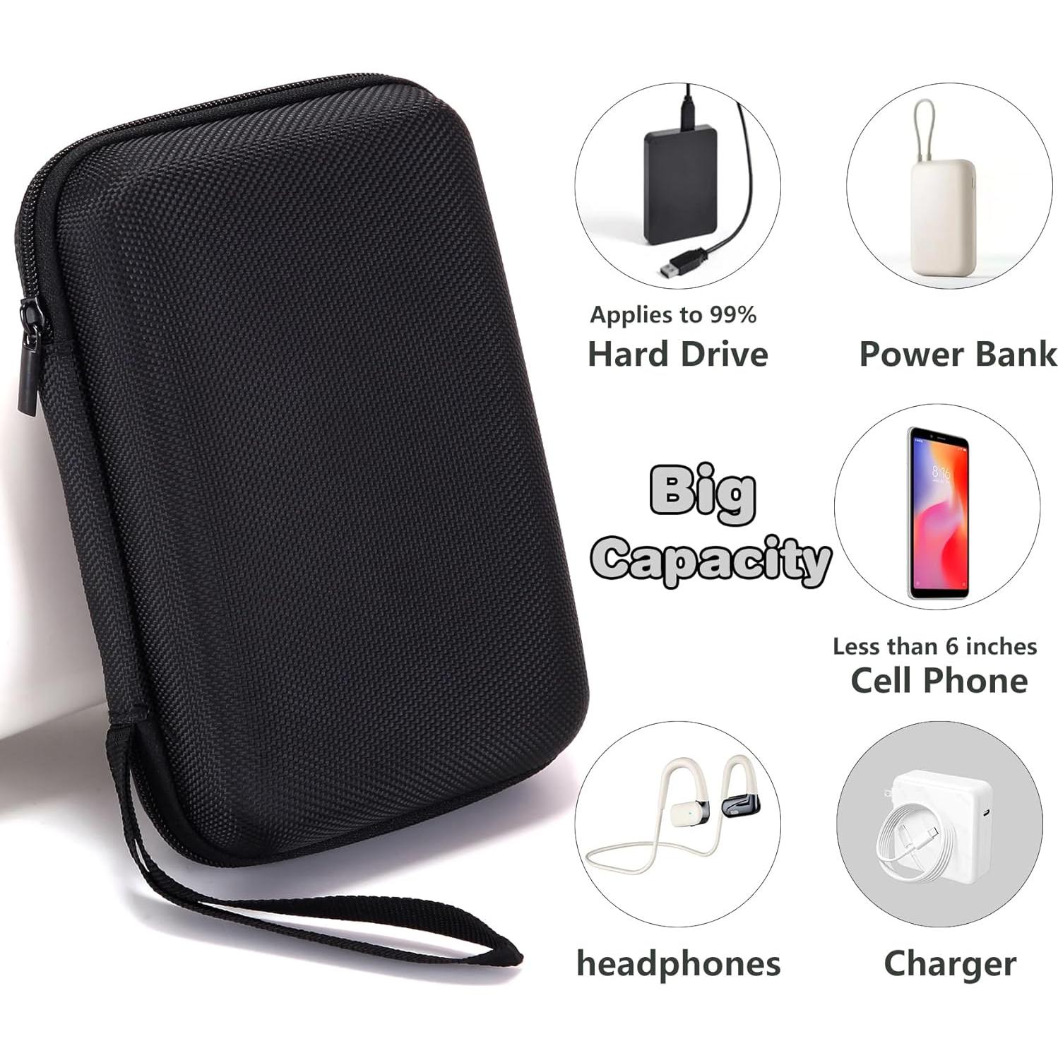 Funda EVA para HDD 2.5" YINGEYE - Protección Compacta