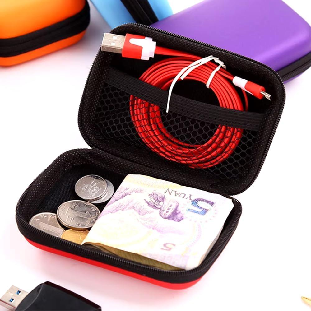 Paquete de 2 Fundas para Disco Duro 2.5" SquEqu EVA Rojo