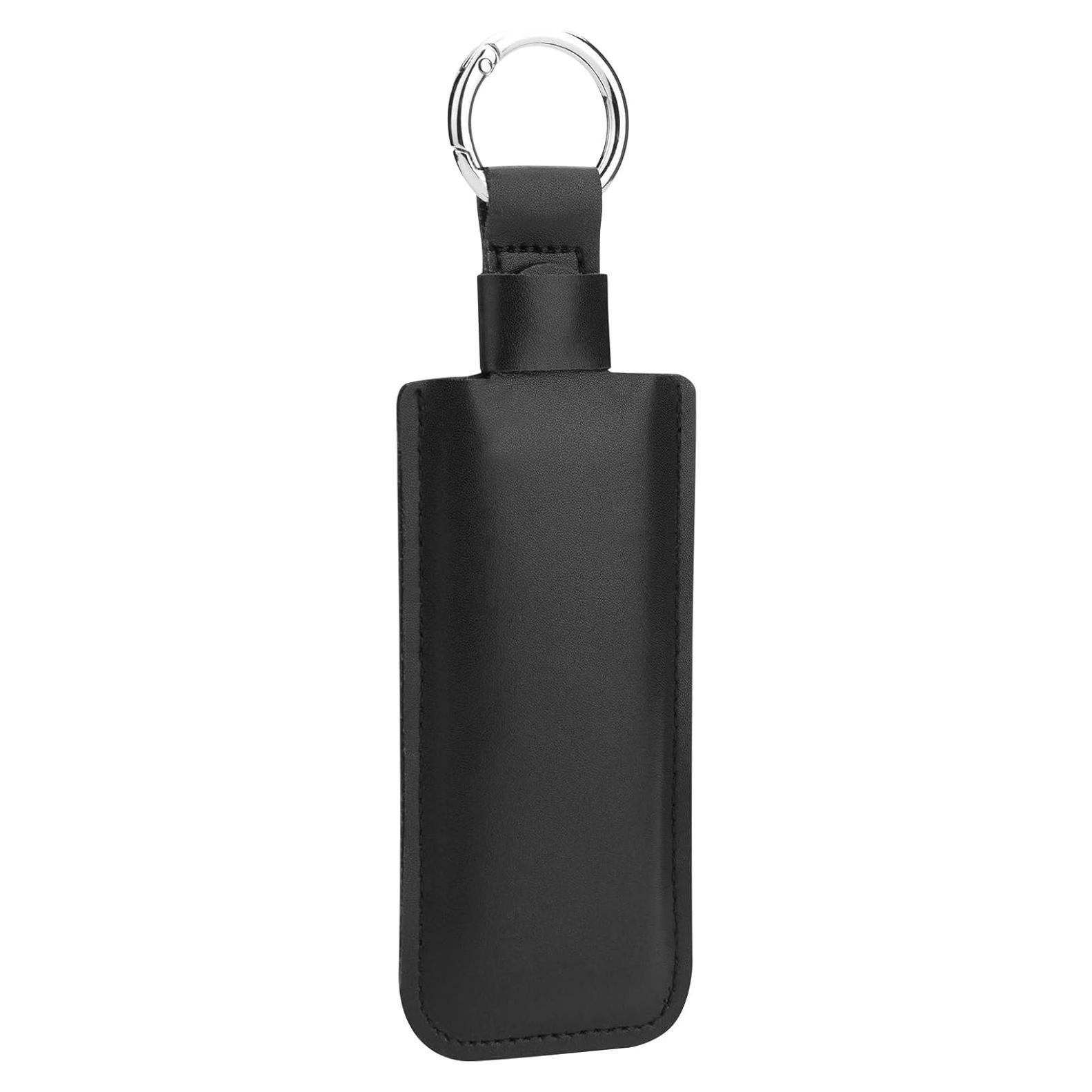 Funda de Cuero Microfibra para USB Flash Drive CaSZLUTION - Negro