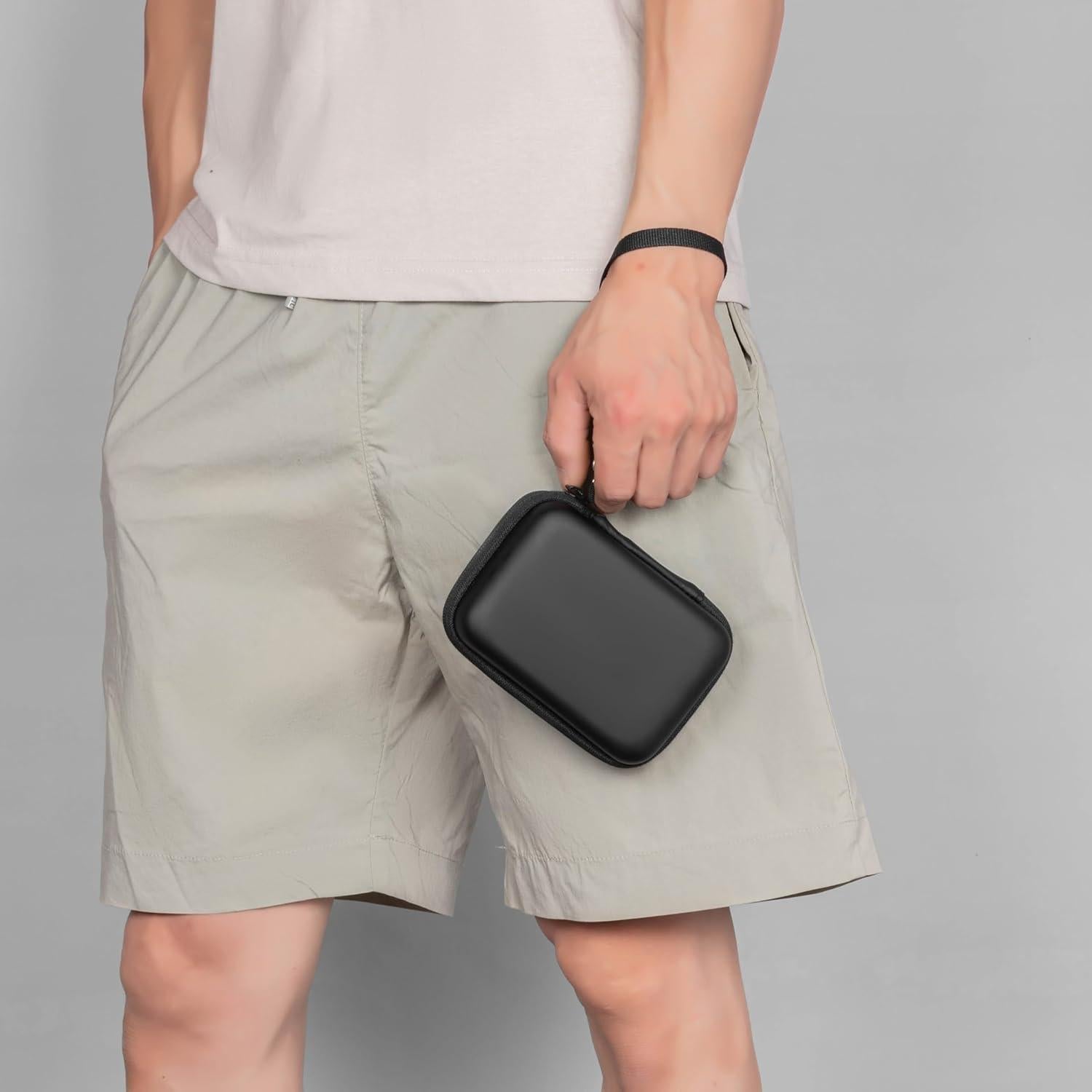 Funda protectora para disco duro externo 2.5" Point negra