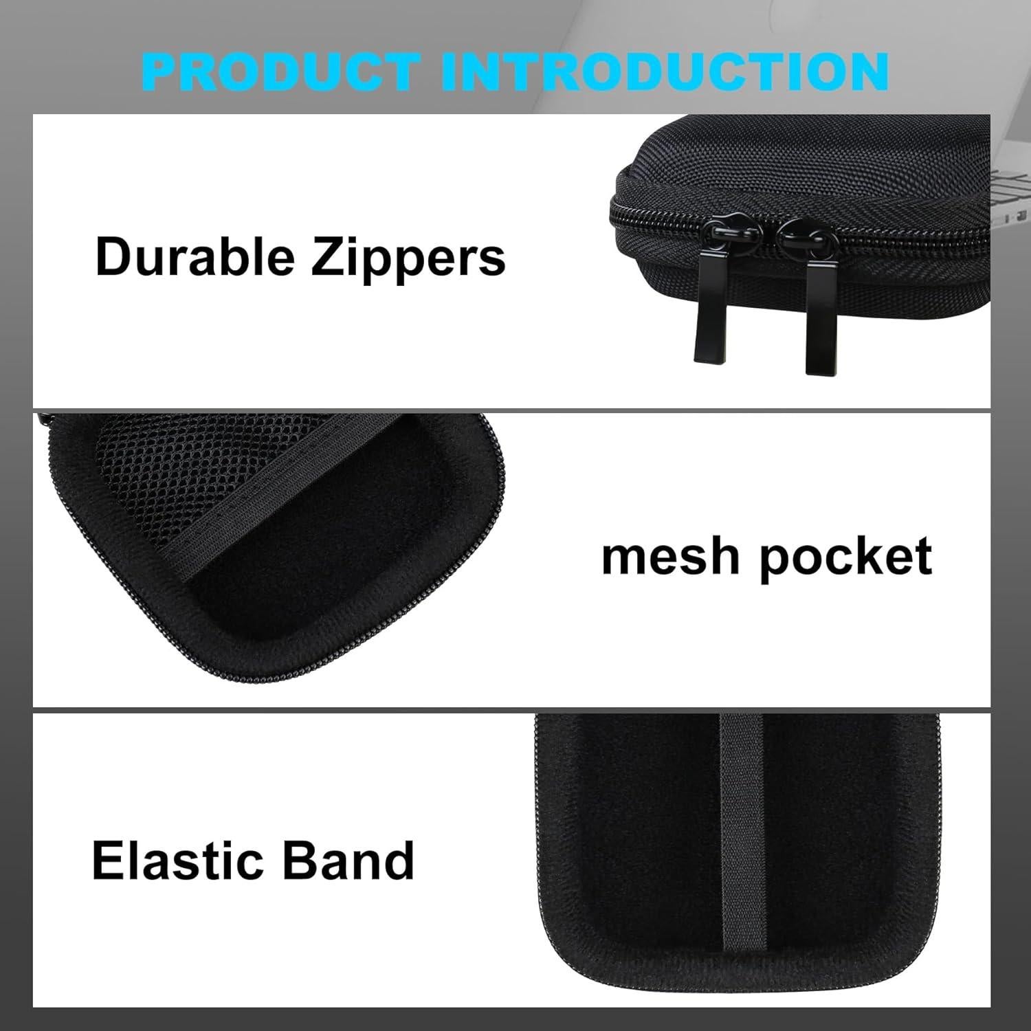 Funda de Transporte Lacdo para SSD WD Elements SE 1TB 2TB