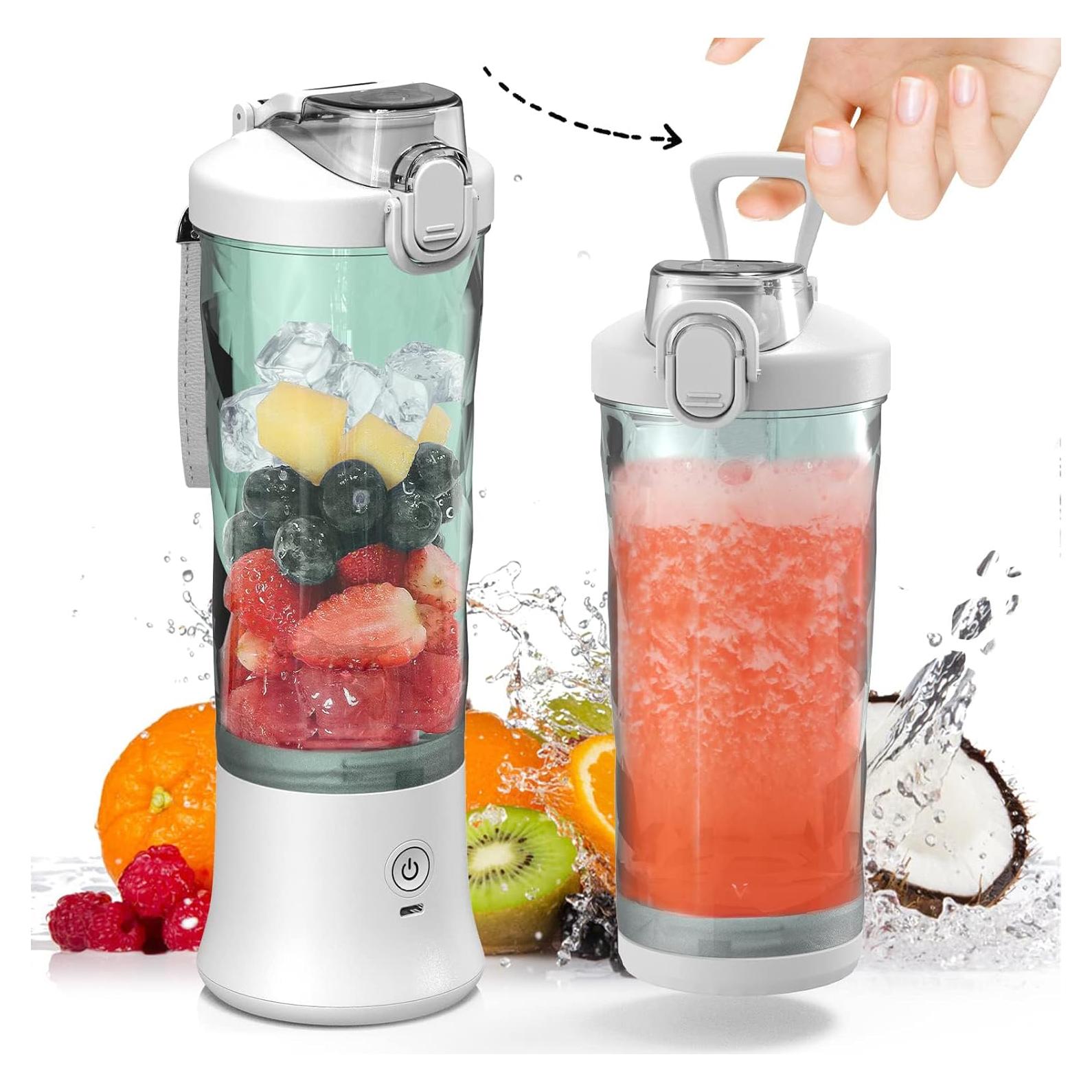 Batidora Portátil DENOKIN 20oz Sin Cable para Smoothies