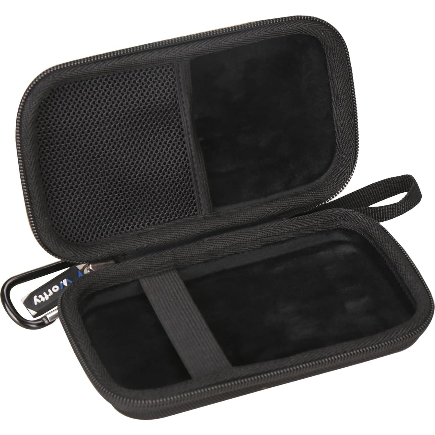 Hard Travel Case for SABANI for LOVELEDI for IAPOS for Pxwaxpy for OHOVIV for FOCHEW Portable Charger Power Bank, Storage Holder for Fast Charging Battery Protective Case (Black)