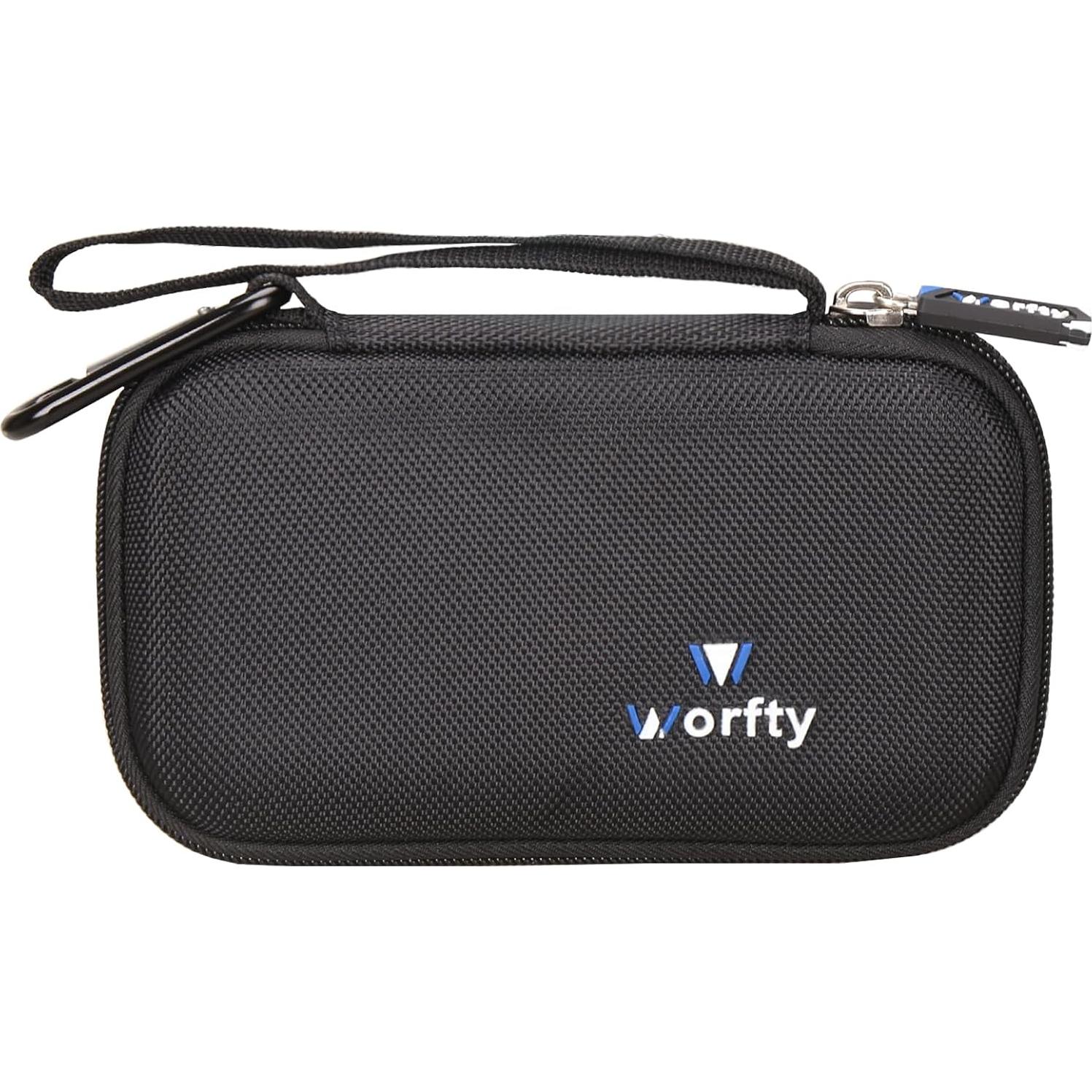 Hard Travel Case for SABANI for LOVELEDI for IAPOS for Pxwaxpy for OHOVIV for FOCHEW Portable Charger Power Bank, Storage Holder for Fast Charging Battery Protective Case (Black)