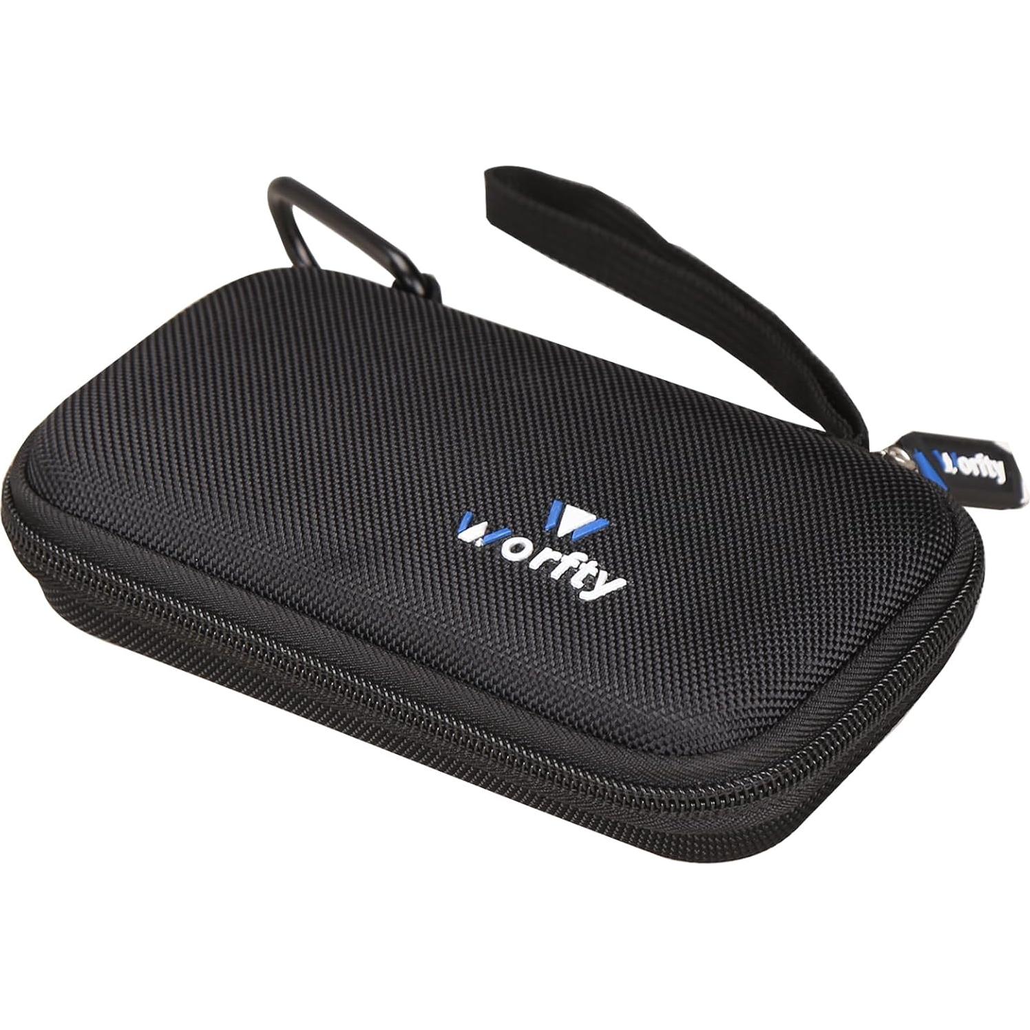 Hard Travel Case for SABANI for LOVELEDI for IAPOS for Pxwaxpy for OHOVIV for FOCHEW Portable Charger Power Bank, Storage Holder for Fast Charging Battery Protective Case (Black)