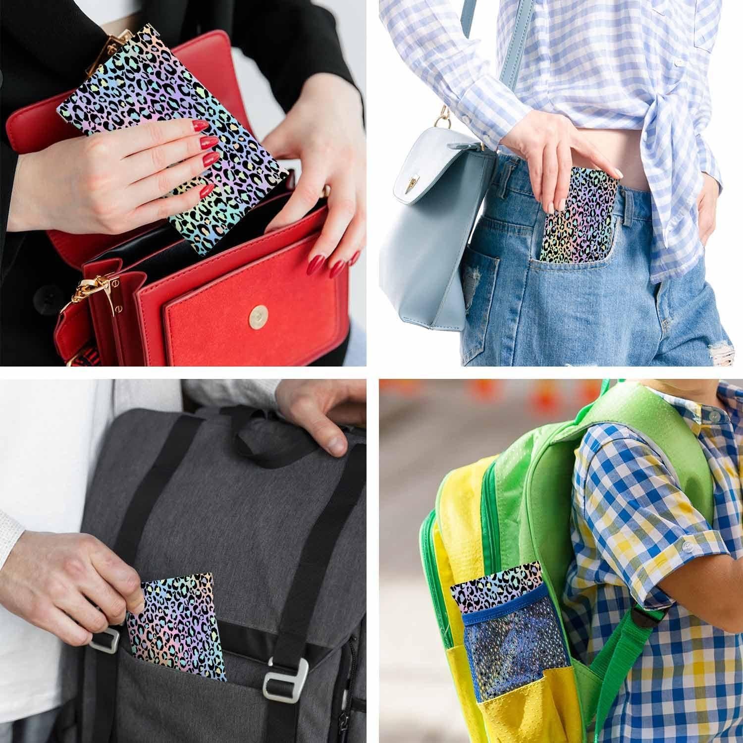 Estuche para Gafas Dragonfly Estampado de Leopardo 18.5x12 cm