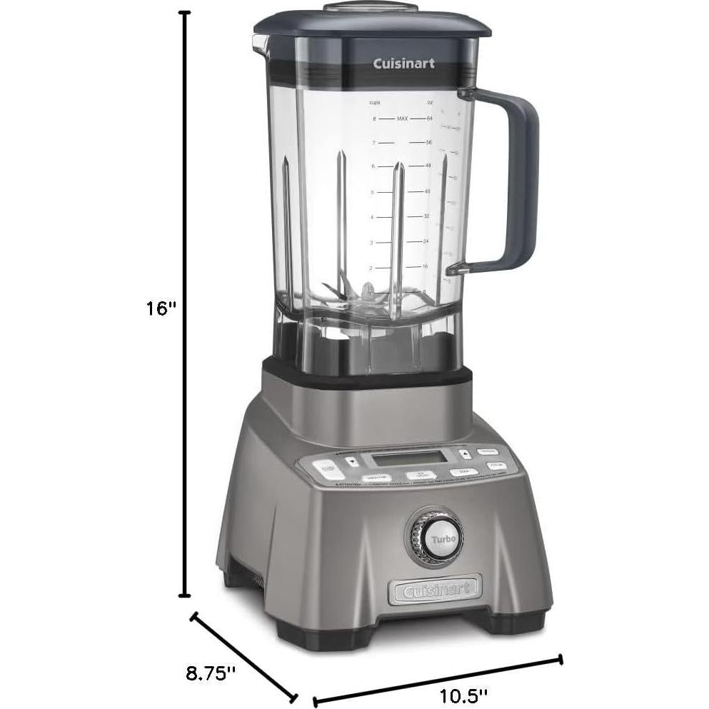Batidora Cuisinart Hurricane Pro 3.5 HP 1.89L Turbo