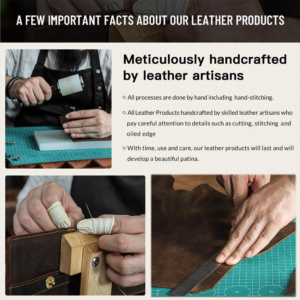 Soporte de Viaje para Corbatas de Cuero Crazy Horse CONTACT'S