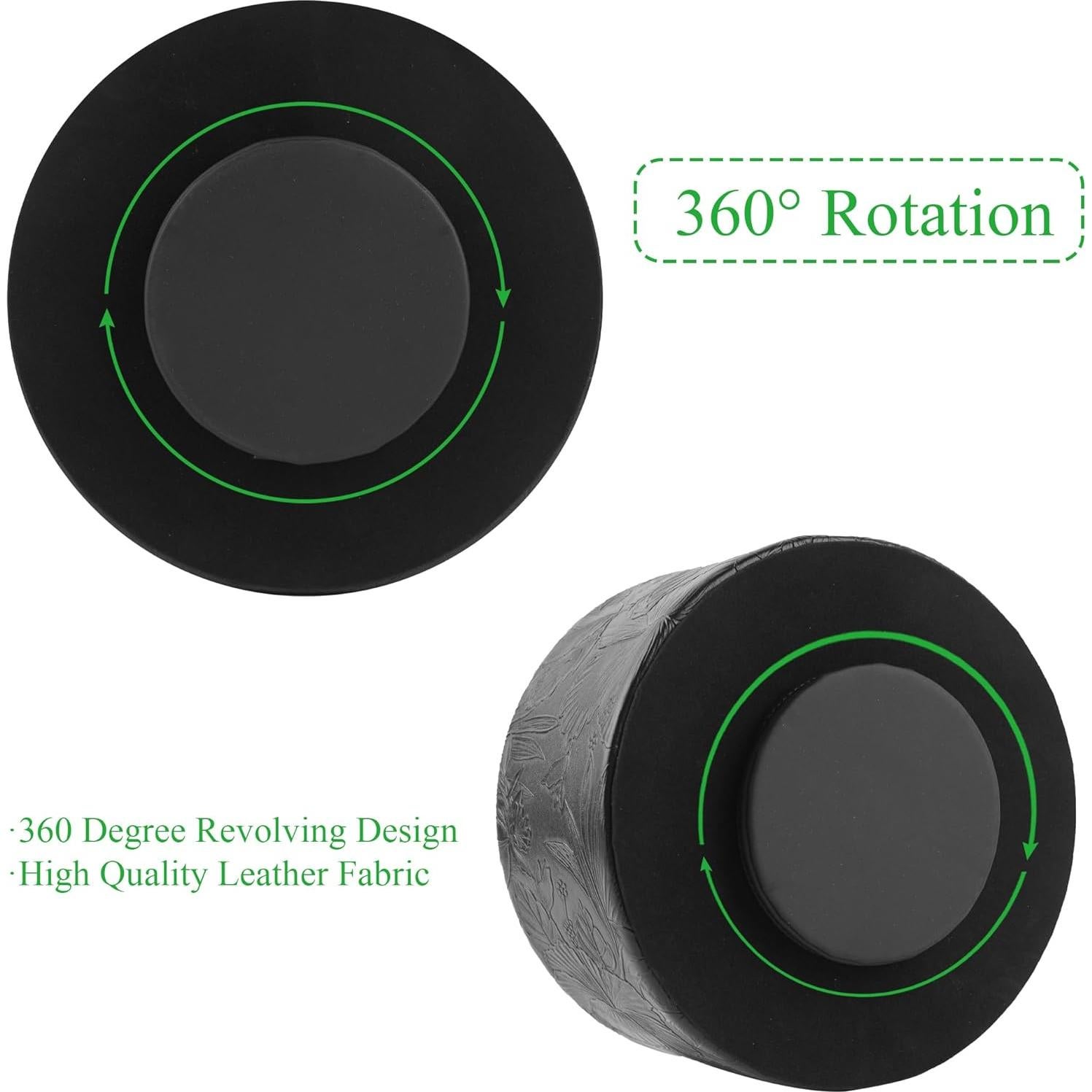 Soporte para Control Remoto LIZIMANDU 360° Cuero PU Negro