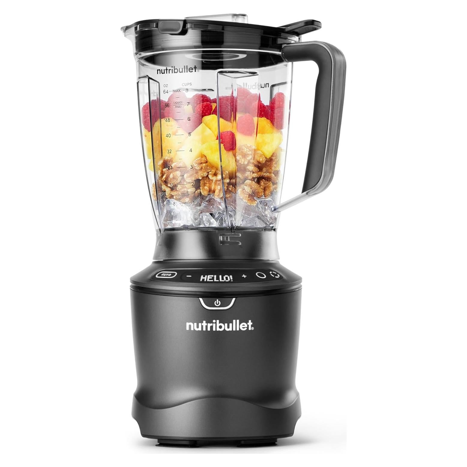 Licuadora NutriBullet SmartSense 1400W 5 Velocidades - Gris