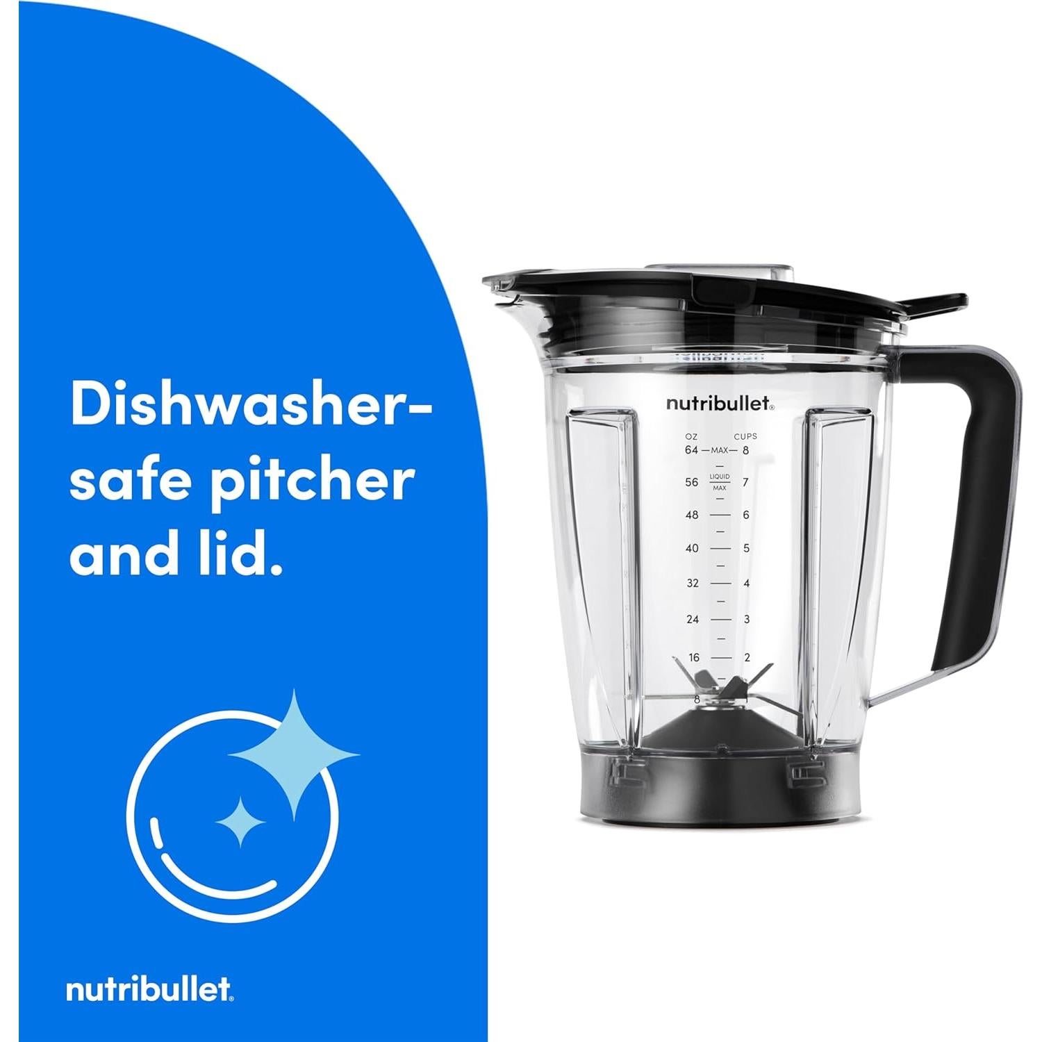 Licuadora NutriBullet SmartSense 1400W 5 Velocidades - Gris