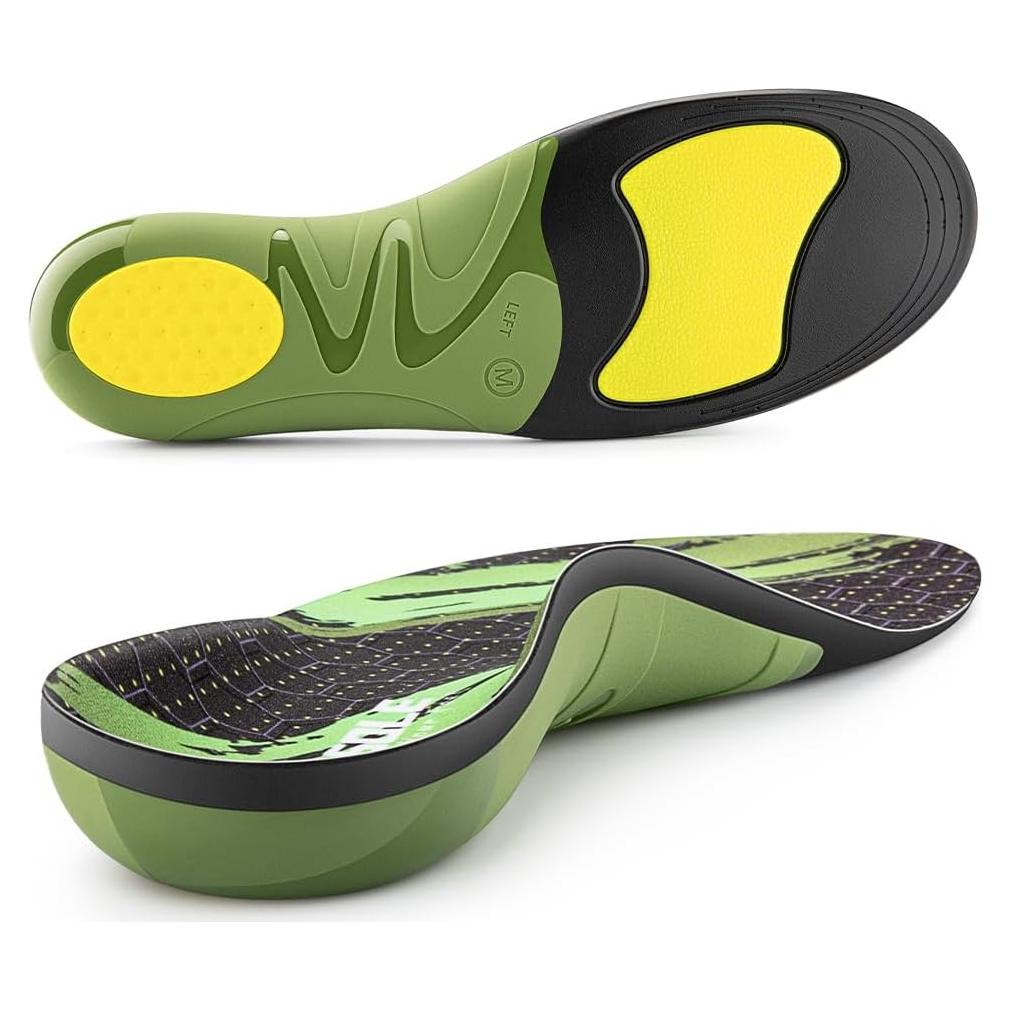 Plantillas Ortopédicas VALSOLE para Fascitis Plantar - Soporte Arco Alto