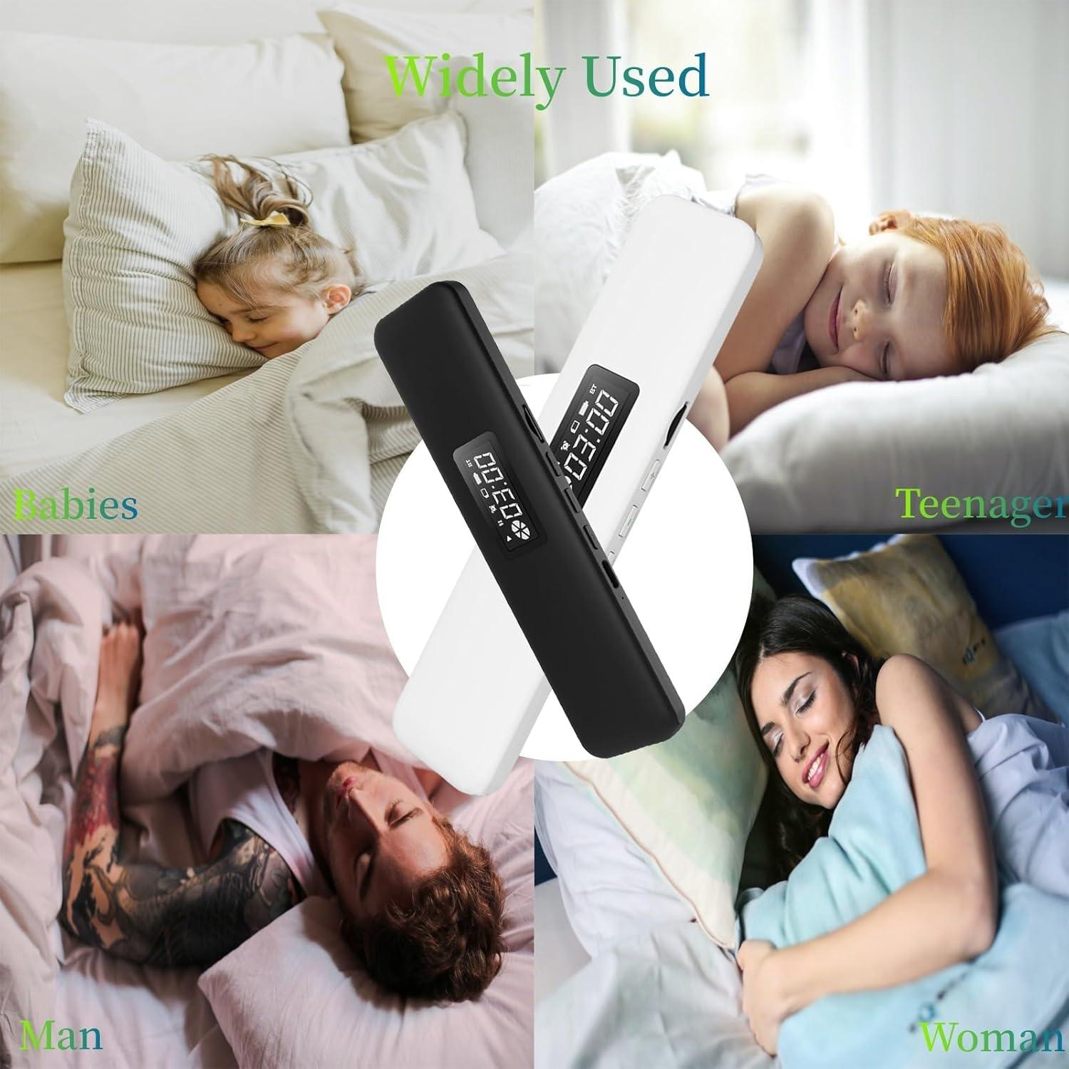 Altavoz Bajo Almohada Bluetooth XSLEPP - Mini Portátil Negro