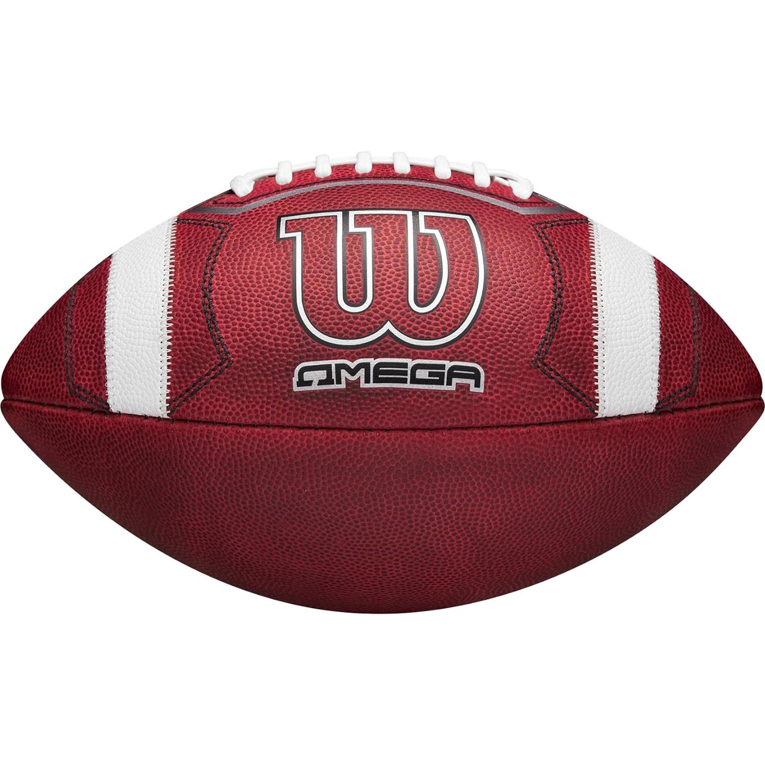 Balón Oficial de Fútbol Americano Wilson Omega - Tamaño Oficial, Marrón