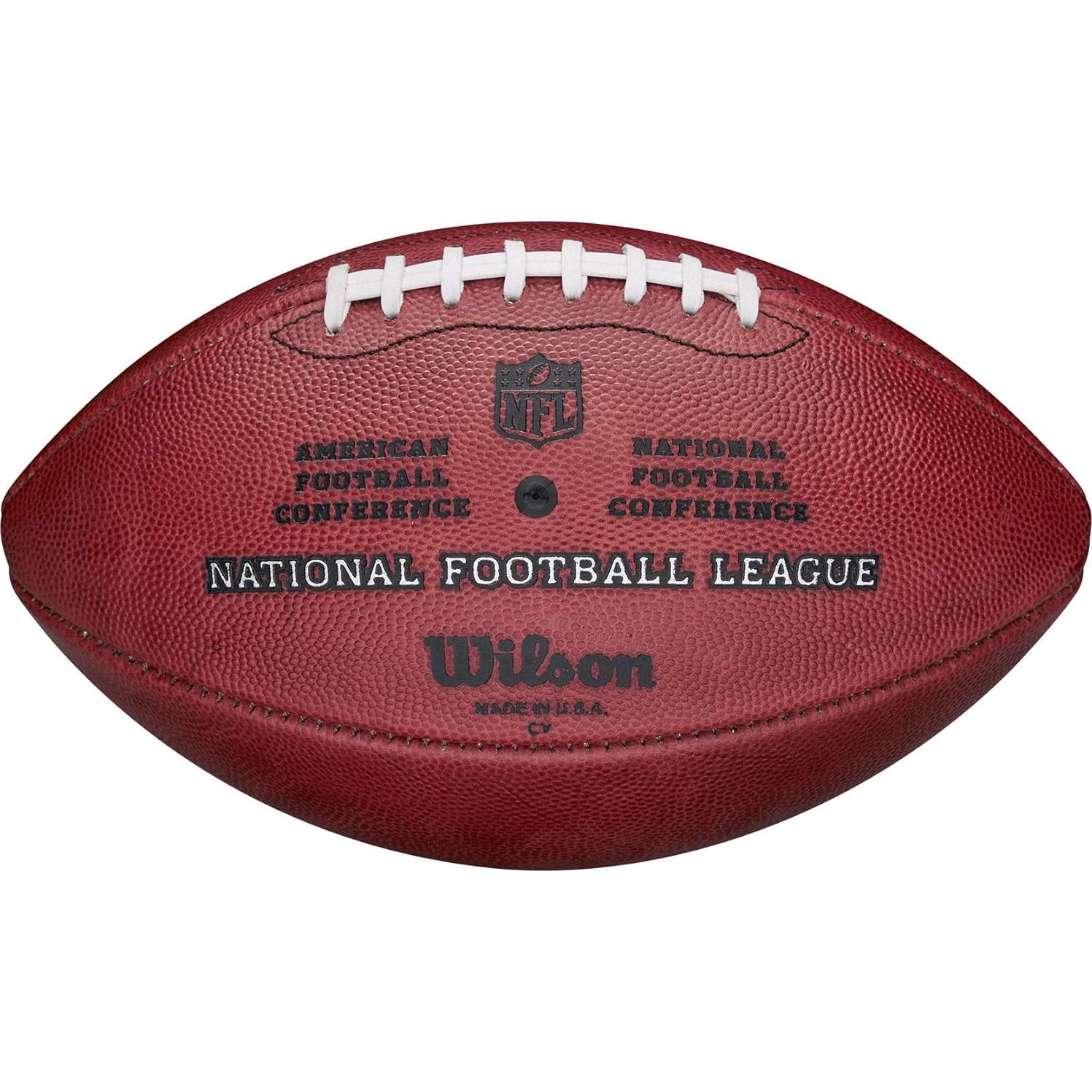 Balón de Fútbol Americano Wilson NFL El Duque 100% Cuero