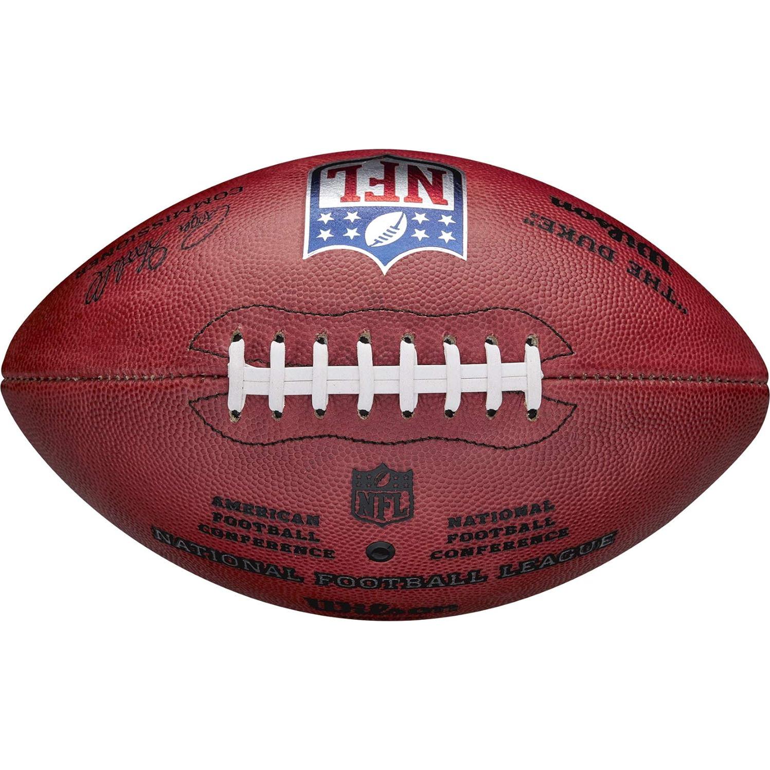 Balón de Fútbol Americano Wilson NFL El Duque 100% Cuero