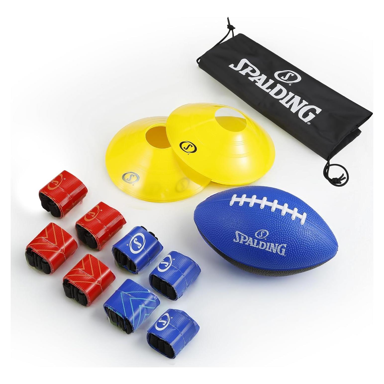 Conjunto de Fútbol Americano Spalding 15 Piezas para Niños y Adultos