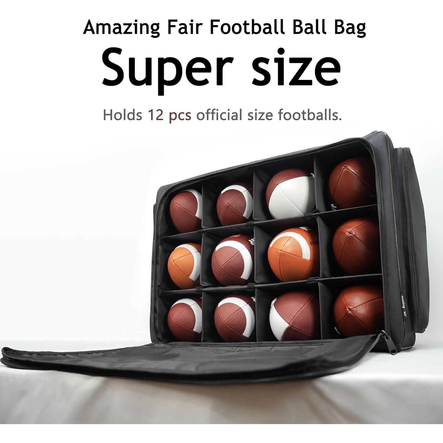 Bolsa de Fútbol Amazing Fair Yus00012 - Organiza 12 Balones