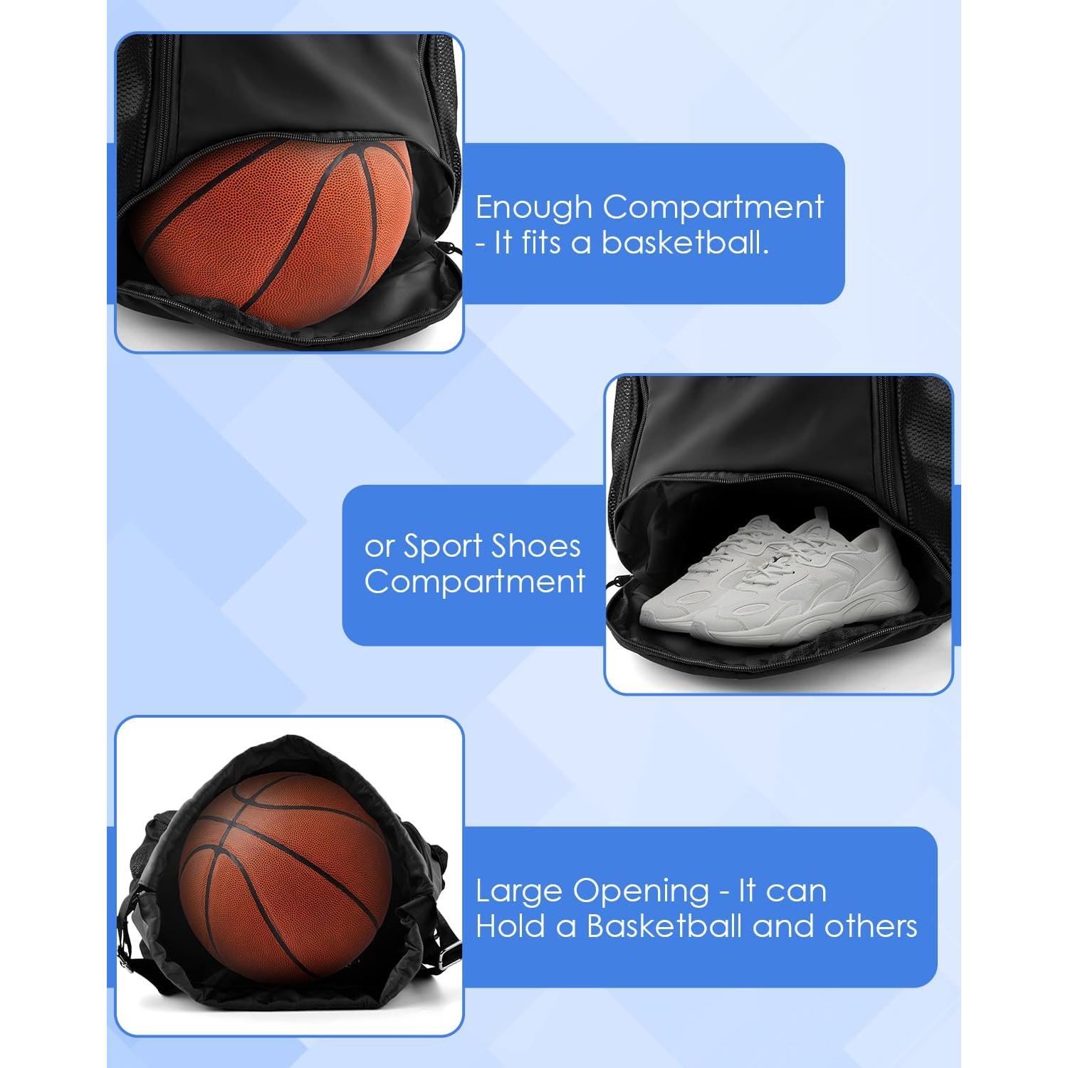 Mochila de Cuerda BROTOU 30L Impermeable para Deportes