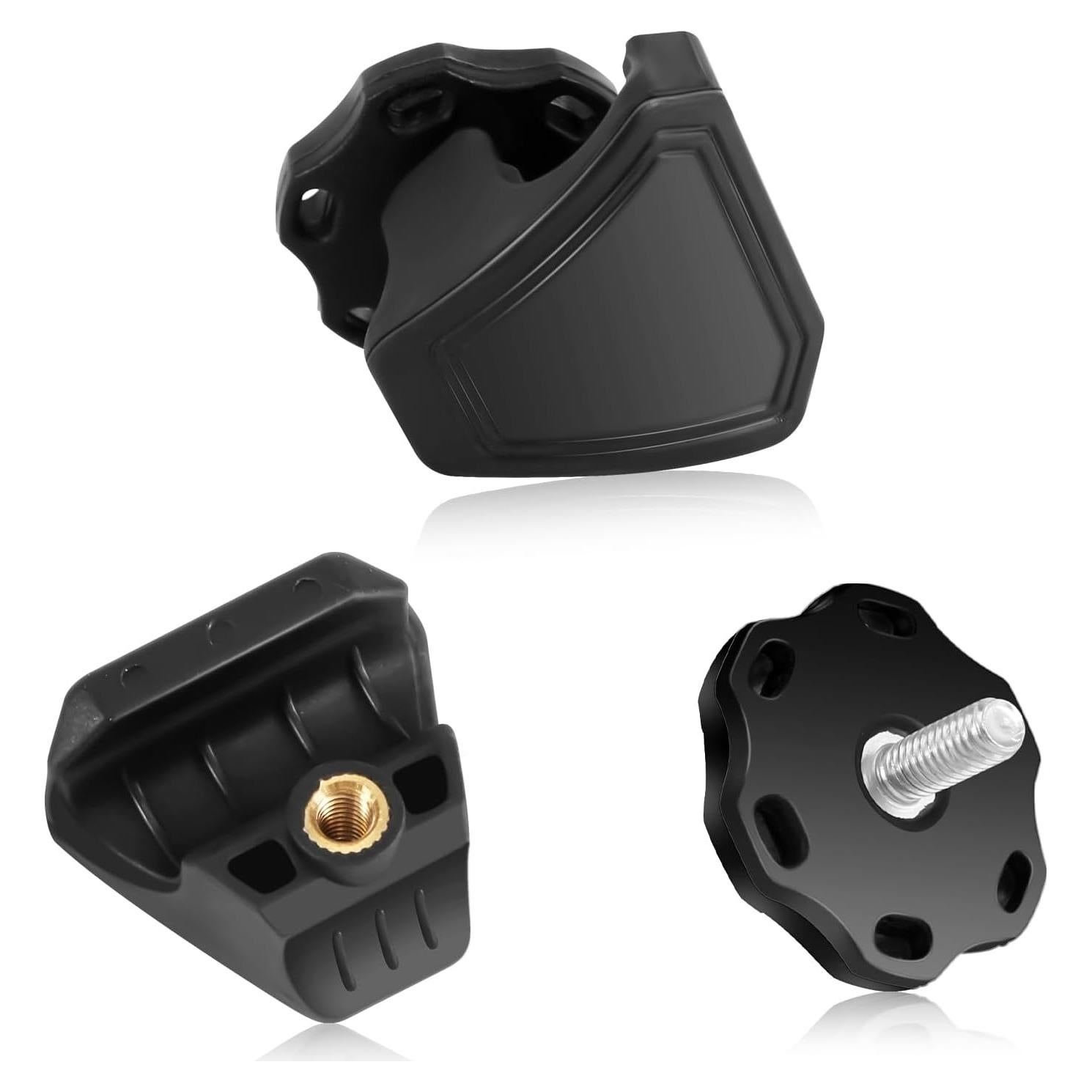 Clips de Casco de Fútbol PEUTIER 2 Piezas Visera Accesorios