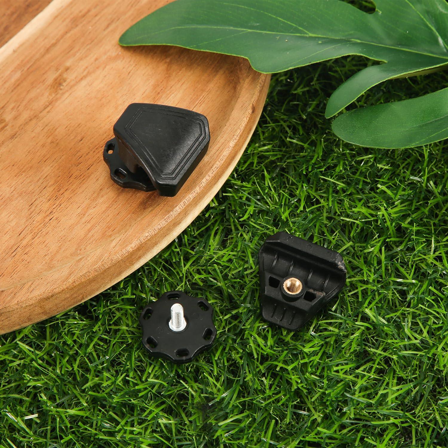 Clips de Casco de Fútbol PEUTIER 2 Piezas Visera Accesorios