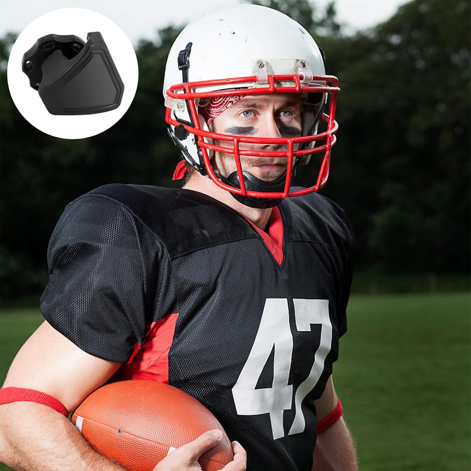 Clips de Casco de Fútbol PEUTIER 2 Piezas Visera Accesorios