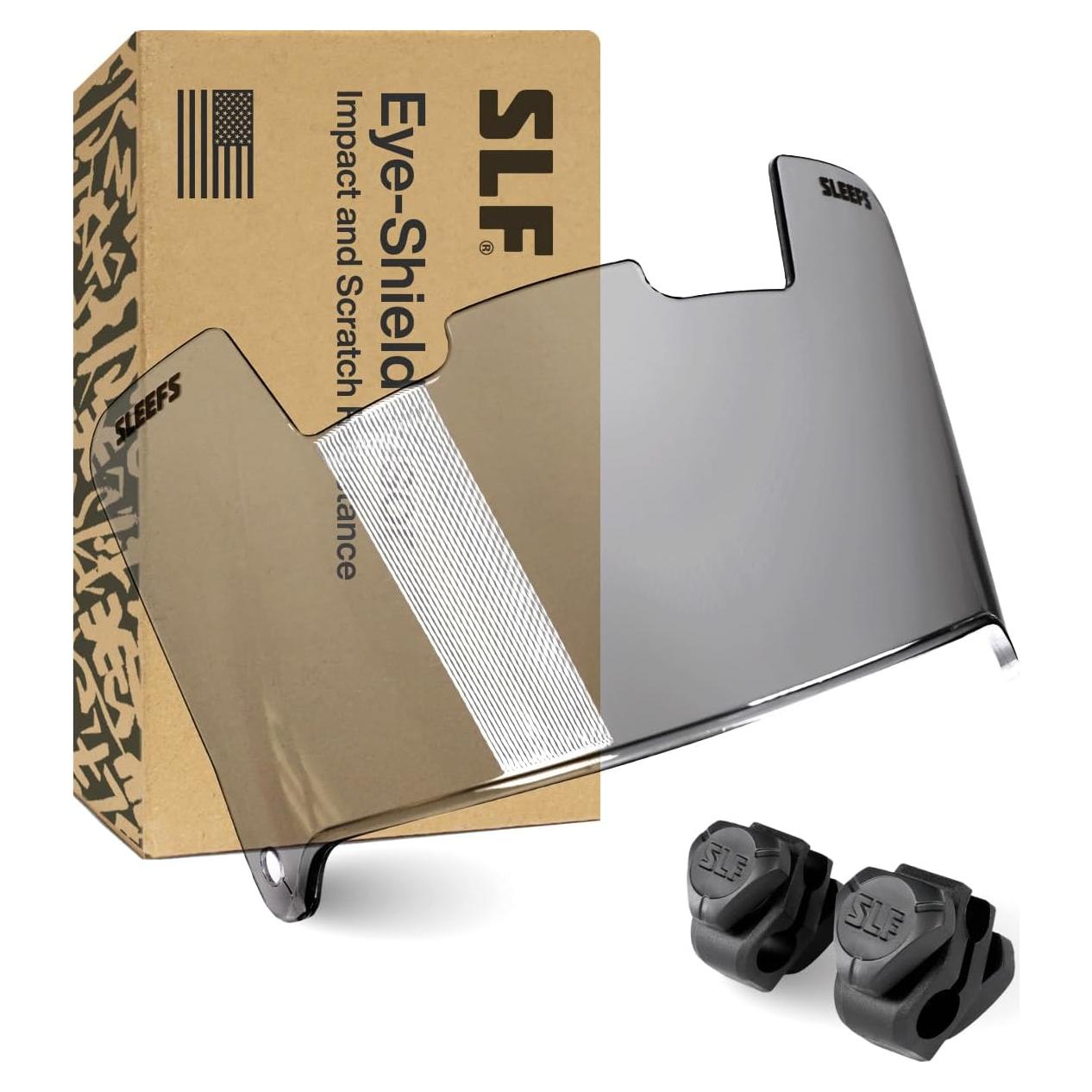 Visera de Fútbol SLEEFS Claro Sombra Negra - Antiempañante