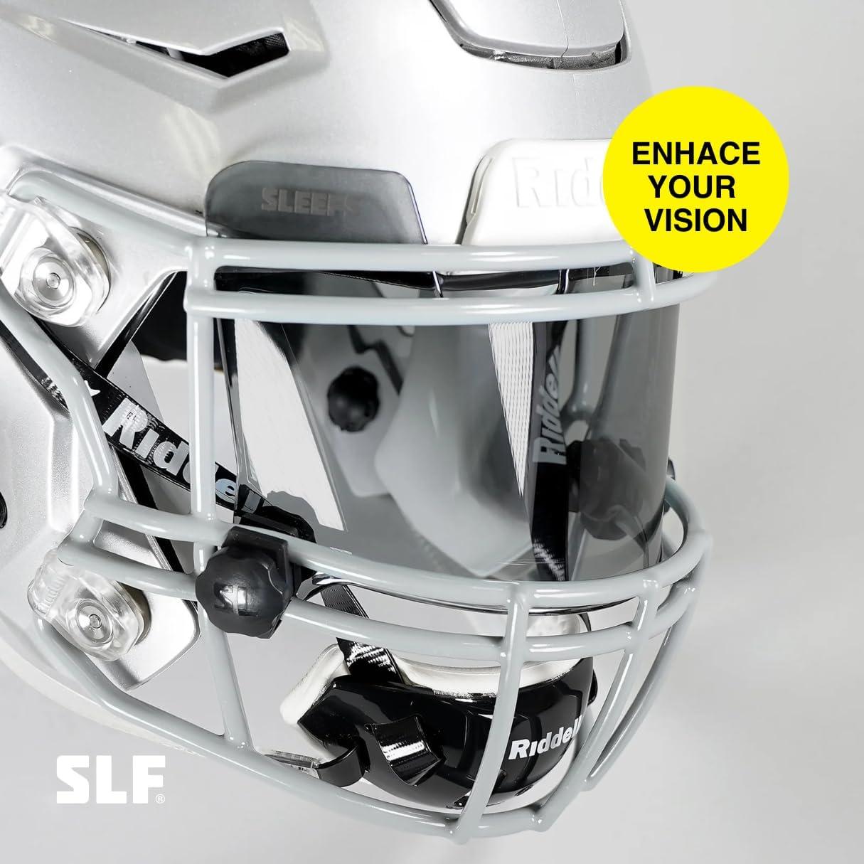 Visera de Fútbol SLEEFS Claro Sombra Negra - Antiempañante