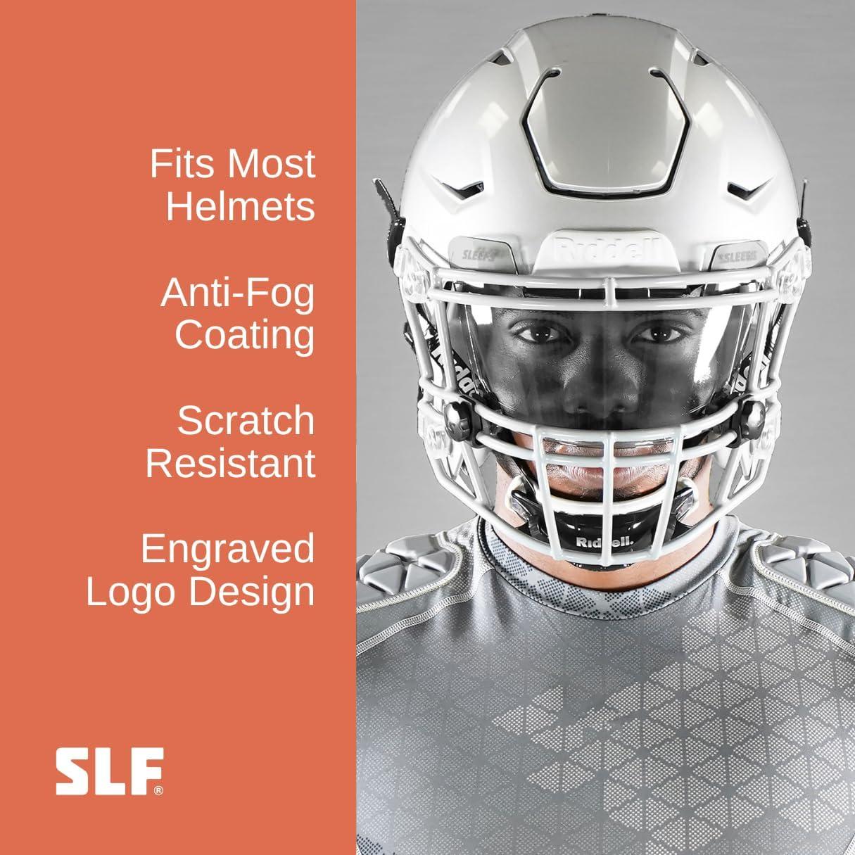 Visera de Fútbol SLEEFS Claro Sombra Negra - Antiempañante