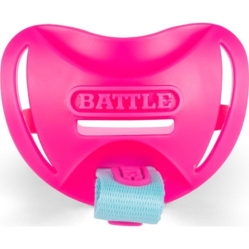 Protector Bucal Battle Sports Speedtab F7 Rosa para Fútbol