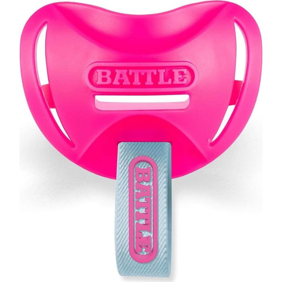 Protector Bucal Battle Sports Speedtab F7 Rosa para Fútbol