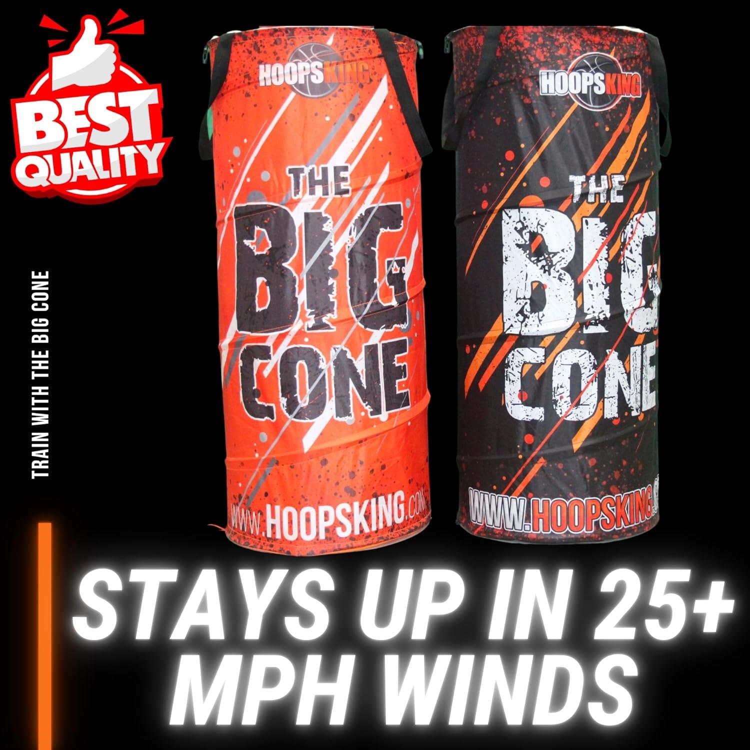 Cono Grande HoopsKing para Entrenamiento Deportivo 1.07m