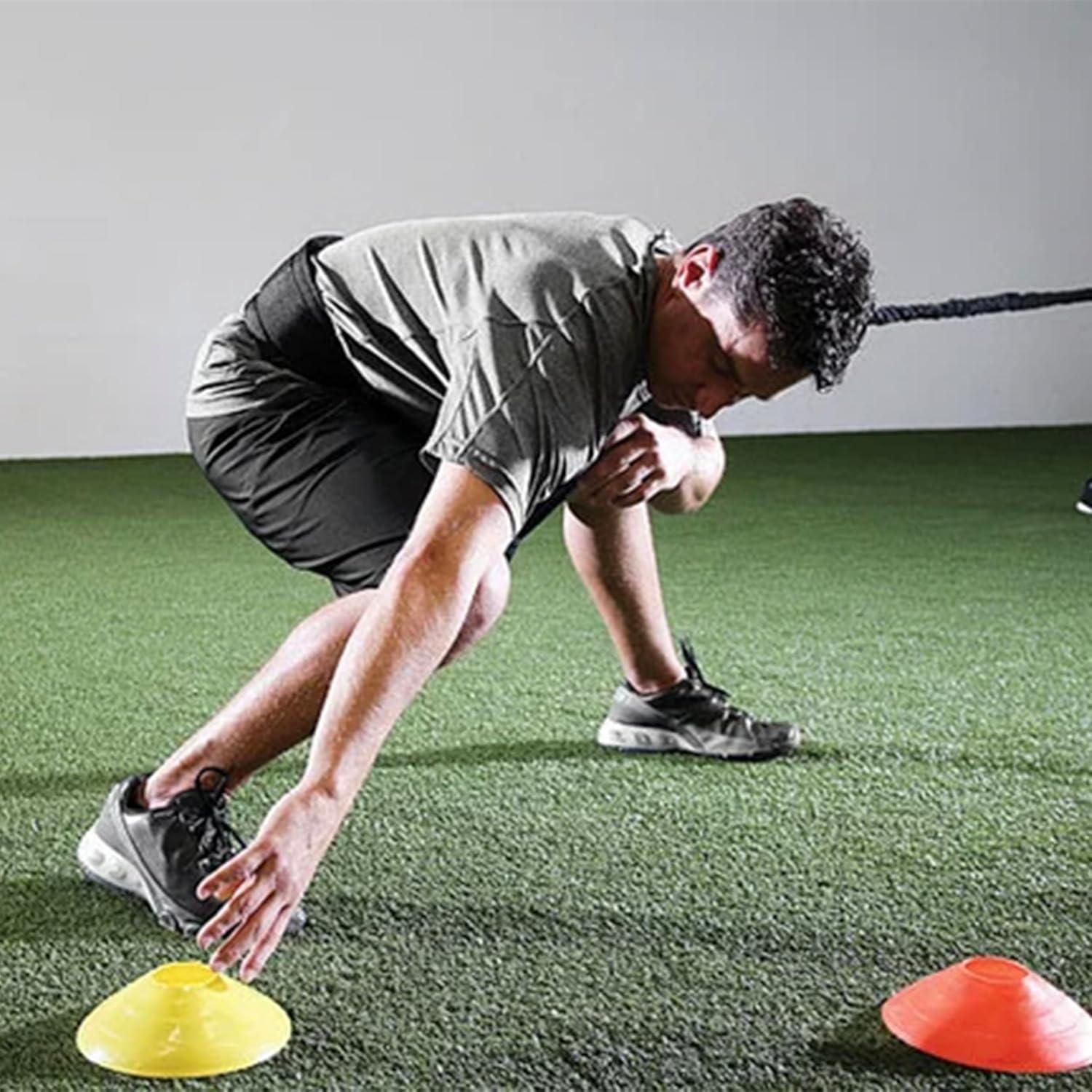 Conos de Disco de Agilidad Qtheaes - Paquete de 25 Multicolor