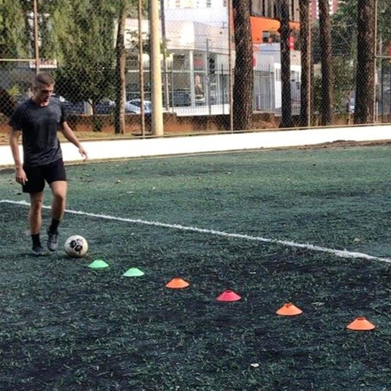 Conos de Disco de Agilidad Qtheaes - Paquete de 25 Multicolor