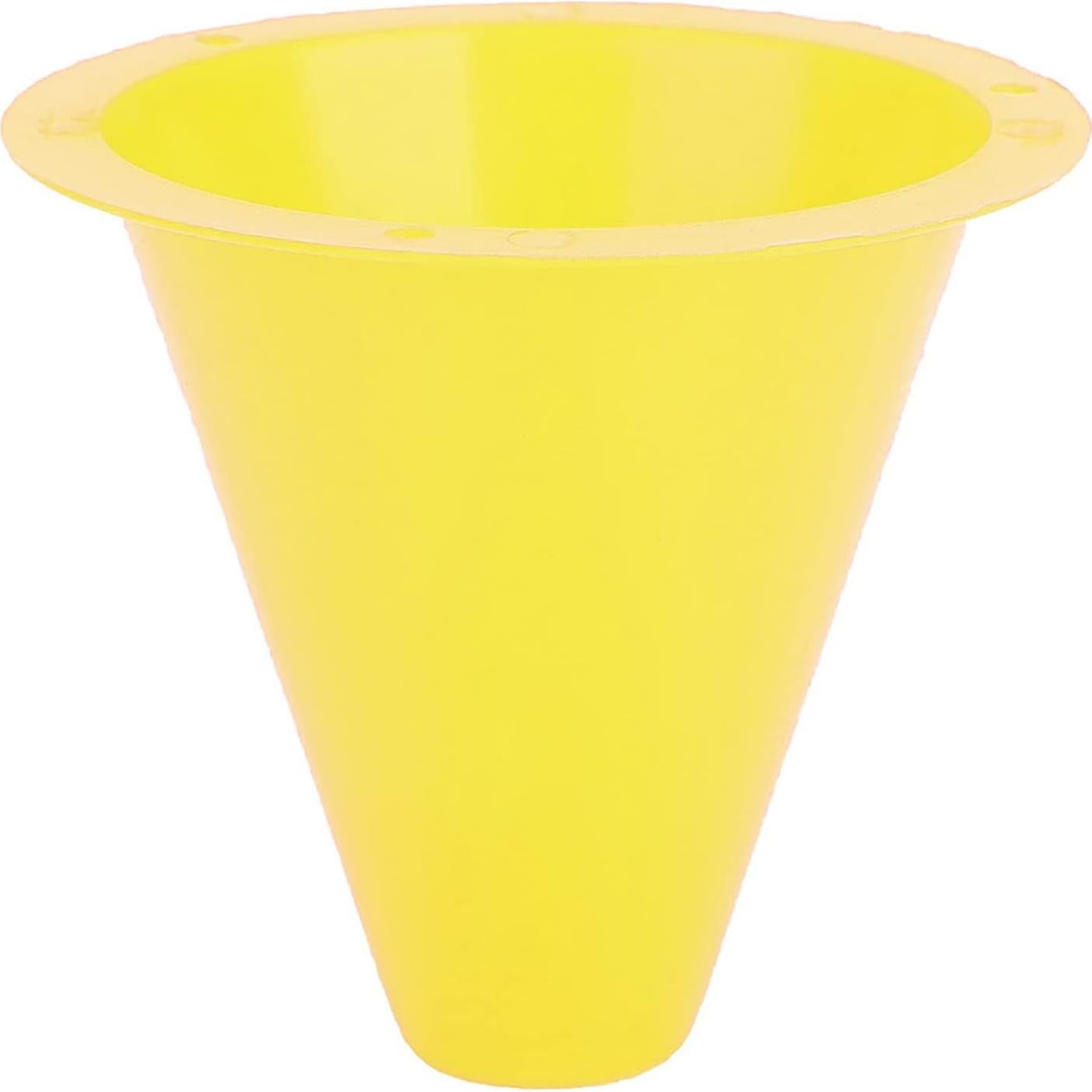 Conos de Entrenamiento de Fútbol Yuecoom - 10 Piezas, Color Amarillo