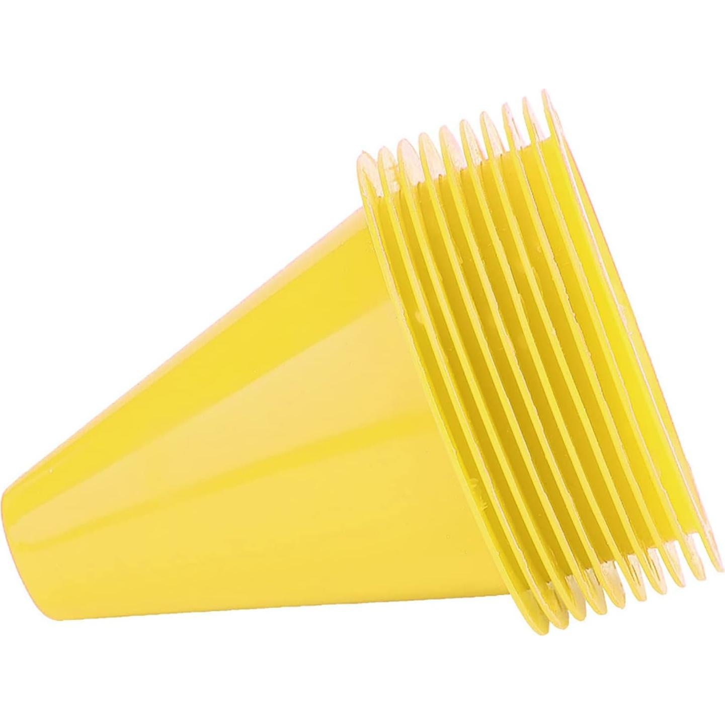 Conos de Entrenamiento de Fútbol Yuecoom - 10 Piezas, Color Amarillo