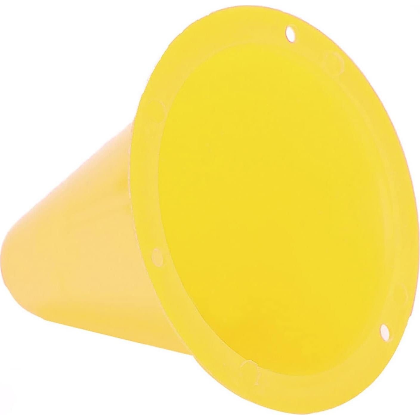 Conos de Entrenamiento de Fútbol Yuecoom - 10 Piezas, Color Amarillo