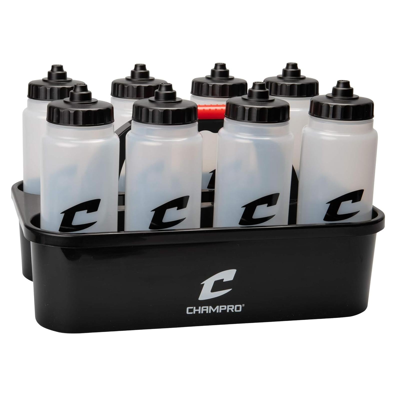 Transportador de Botellas de Agua Champro con 8 Botellas Automáticas